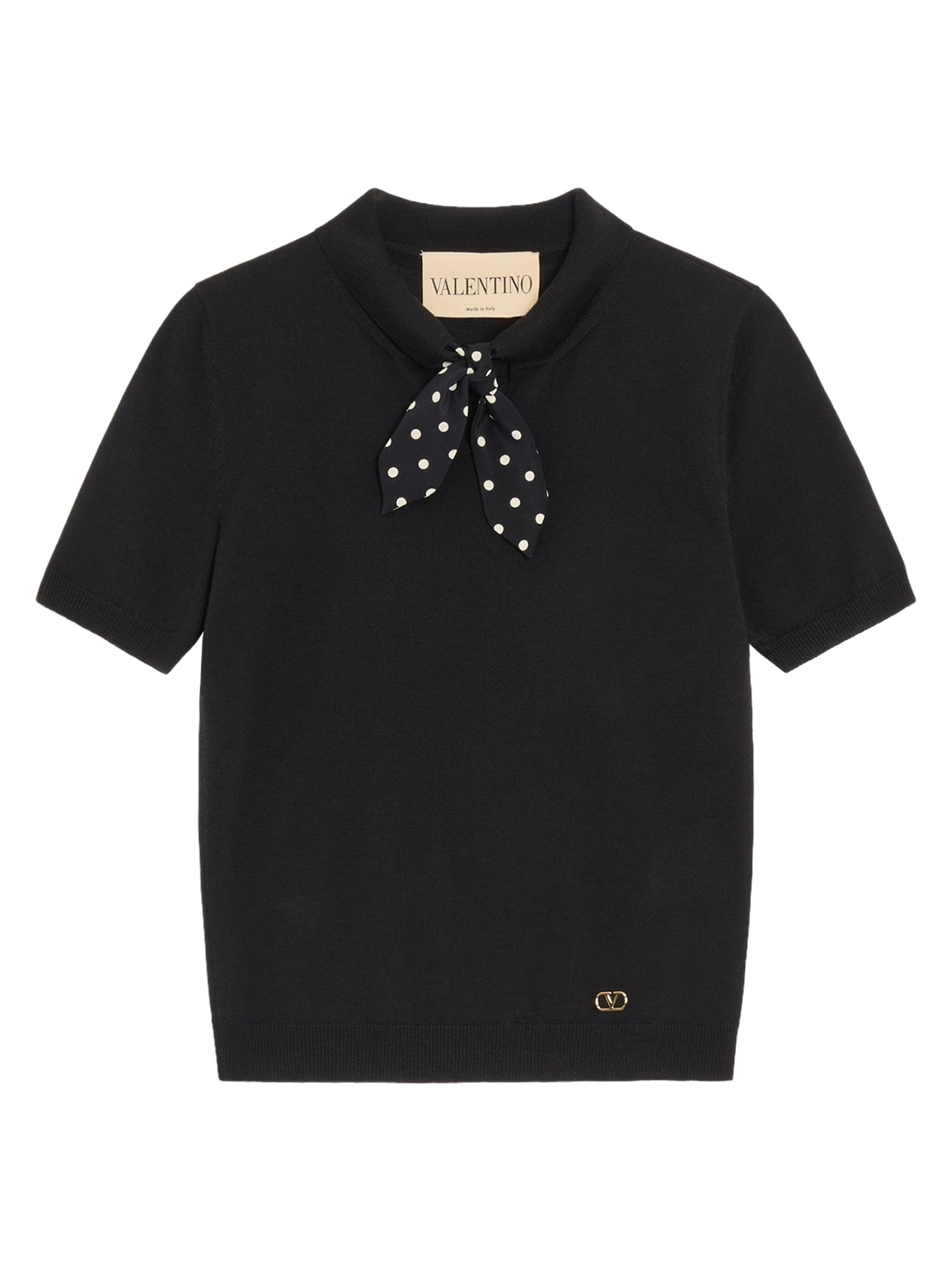 Valentino Garavani Women's Knit Top - Black - Women's Clothing