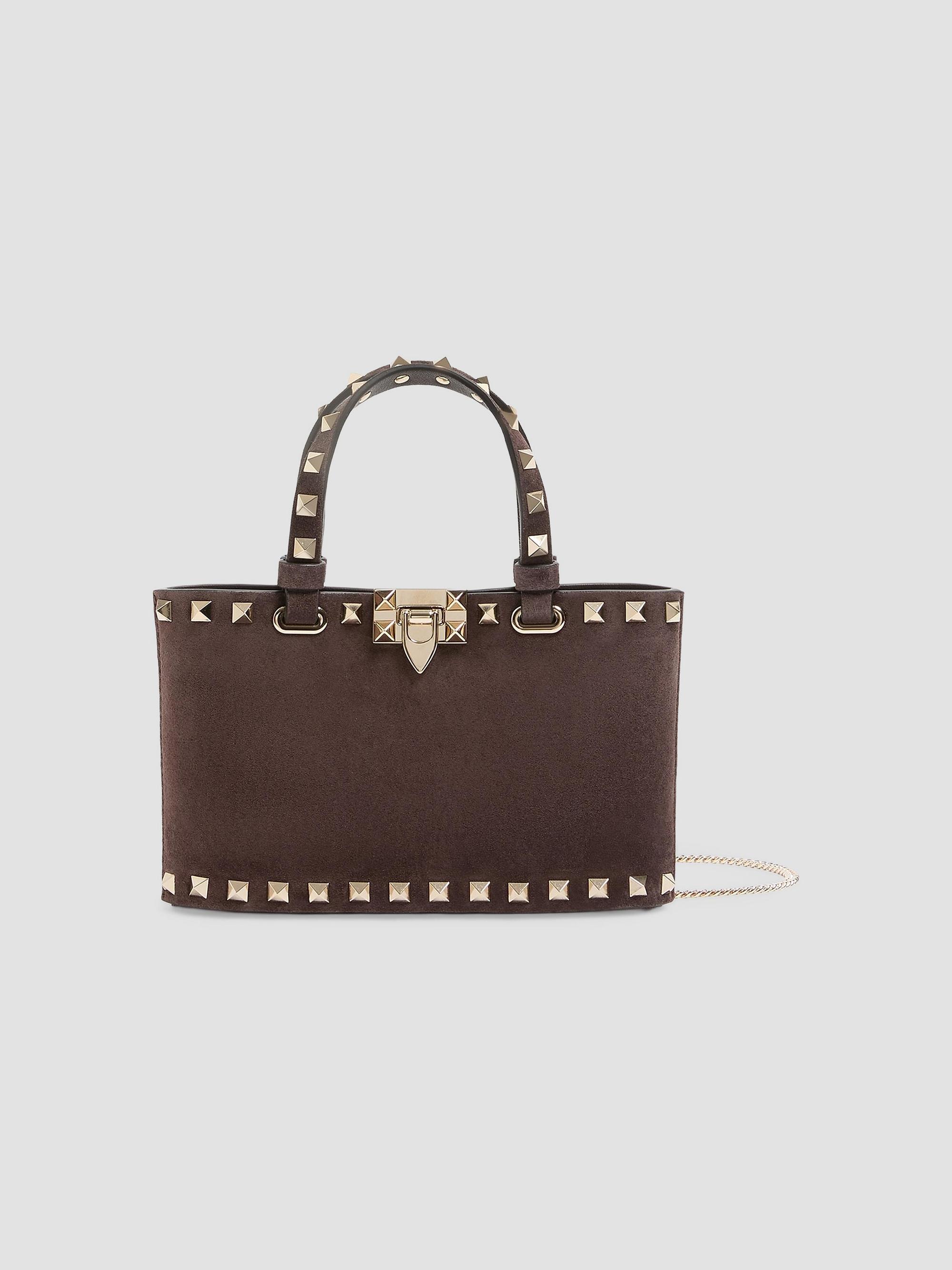 Valentino Garavani Rockstud Grainy Calfskin Pouch | Saks Fifth Avenue