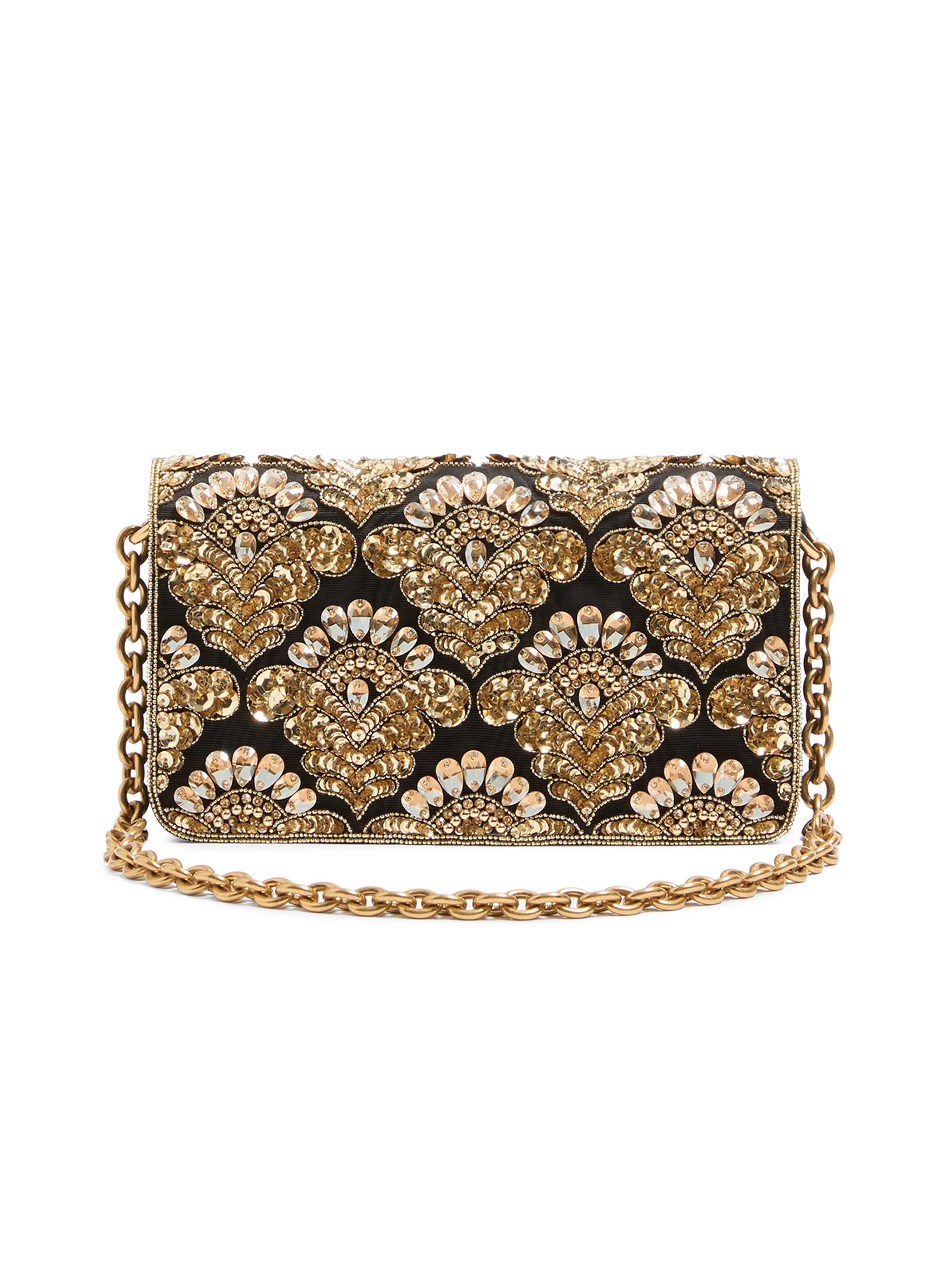 Valentino Garavani Vain Small Embroidered Clutch | Saks Fifth Avenue