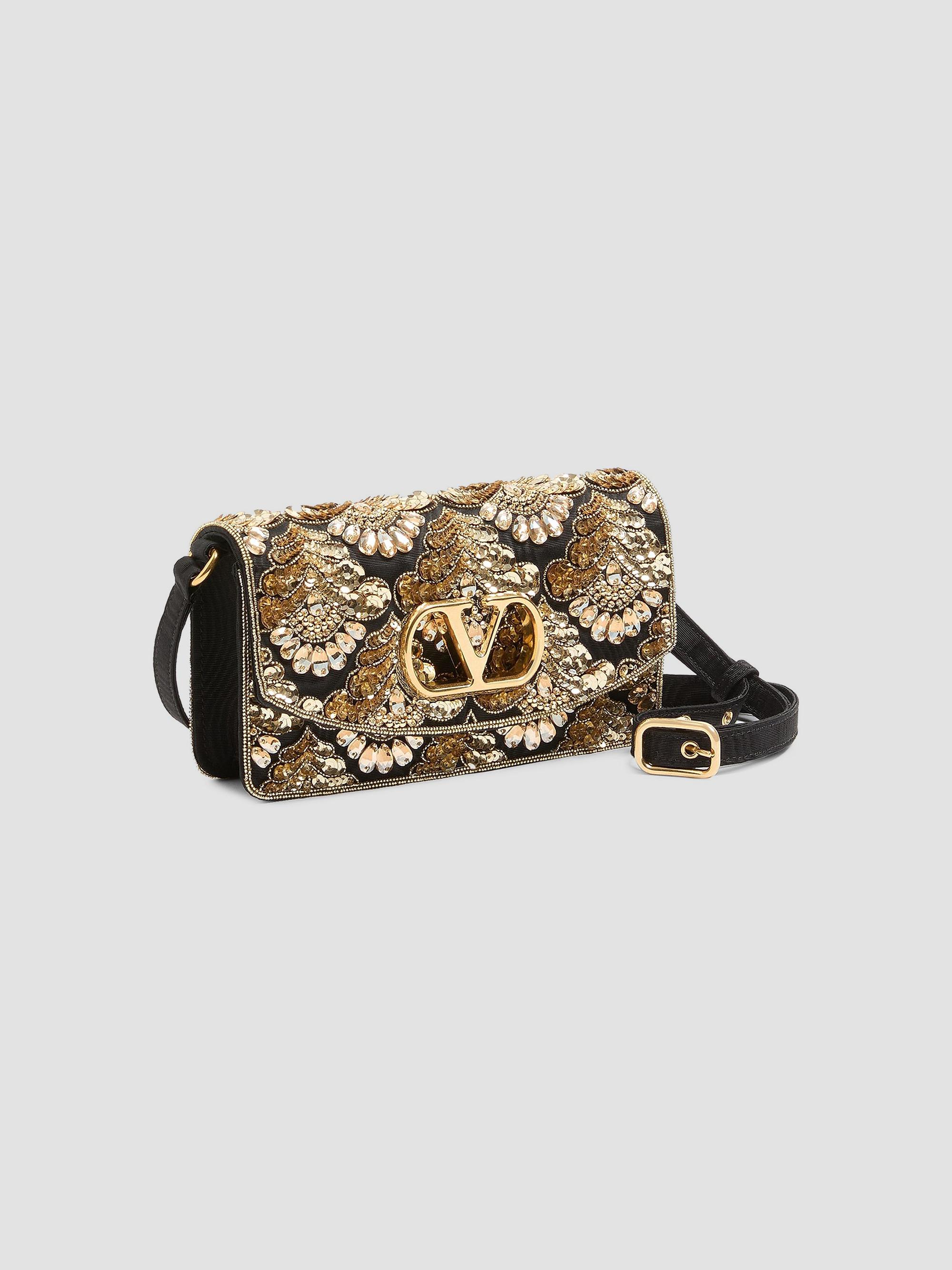 Valentino Garavani Vain Small Embroidered Clutch | Saks Fifth Avenue