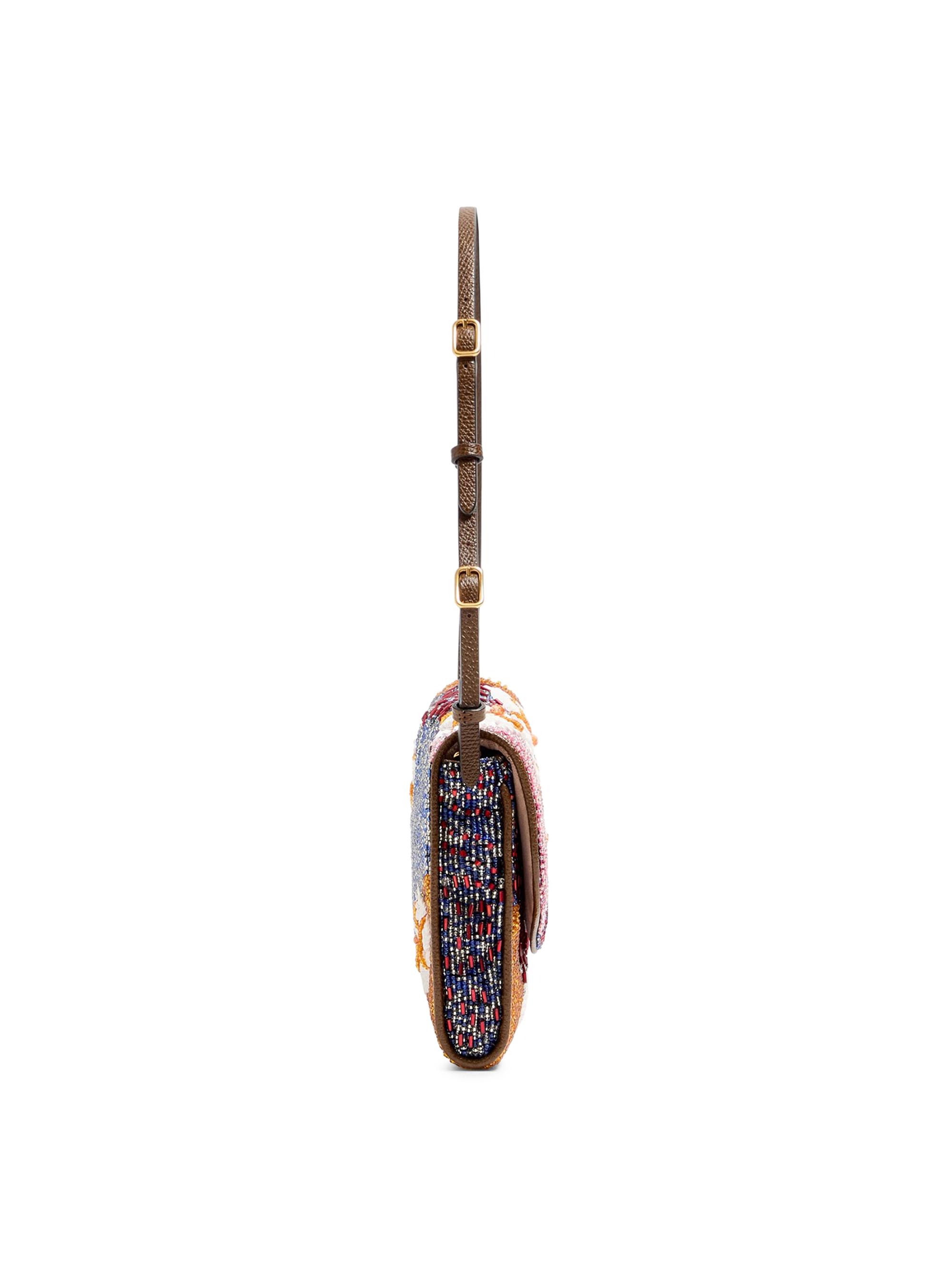 Valentino Garavani Women's Devain  Embroidered Shoulder Bag | Thumbnail 4