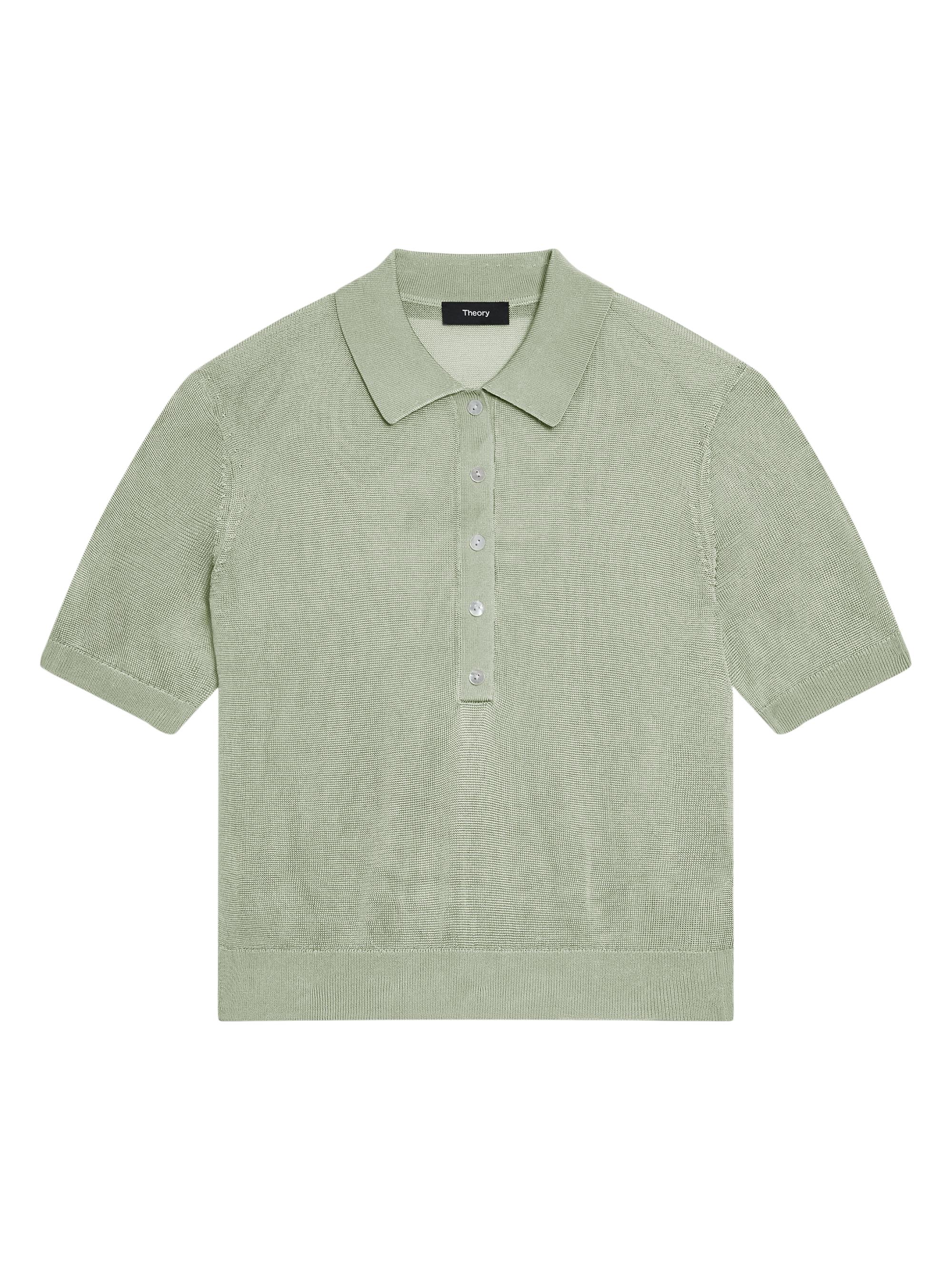 セオリー 25SS Sheen Cotton Camp ニットシャツ Theory - セオリー 25SS Sheen Cotton Camp ニットシャツの通販 by