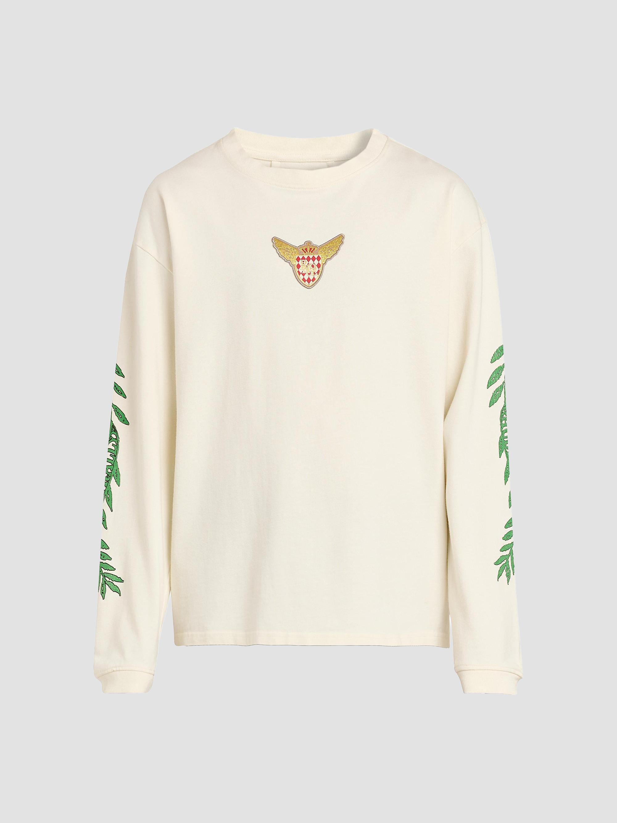 Rhude Tripoli Wreath Graphic Long-Sleeve T-Shirt | Saks Fifth Avenue