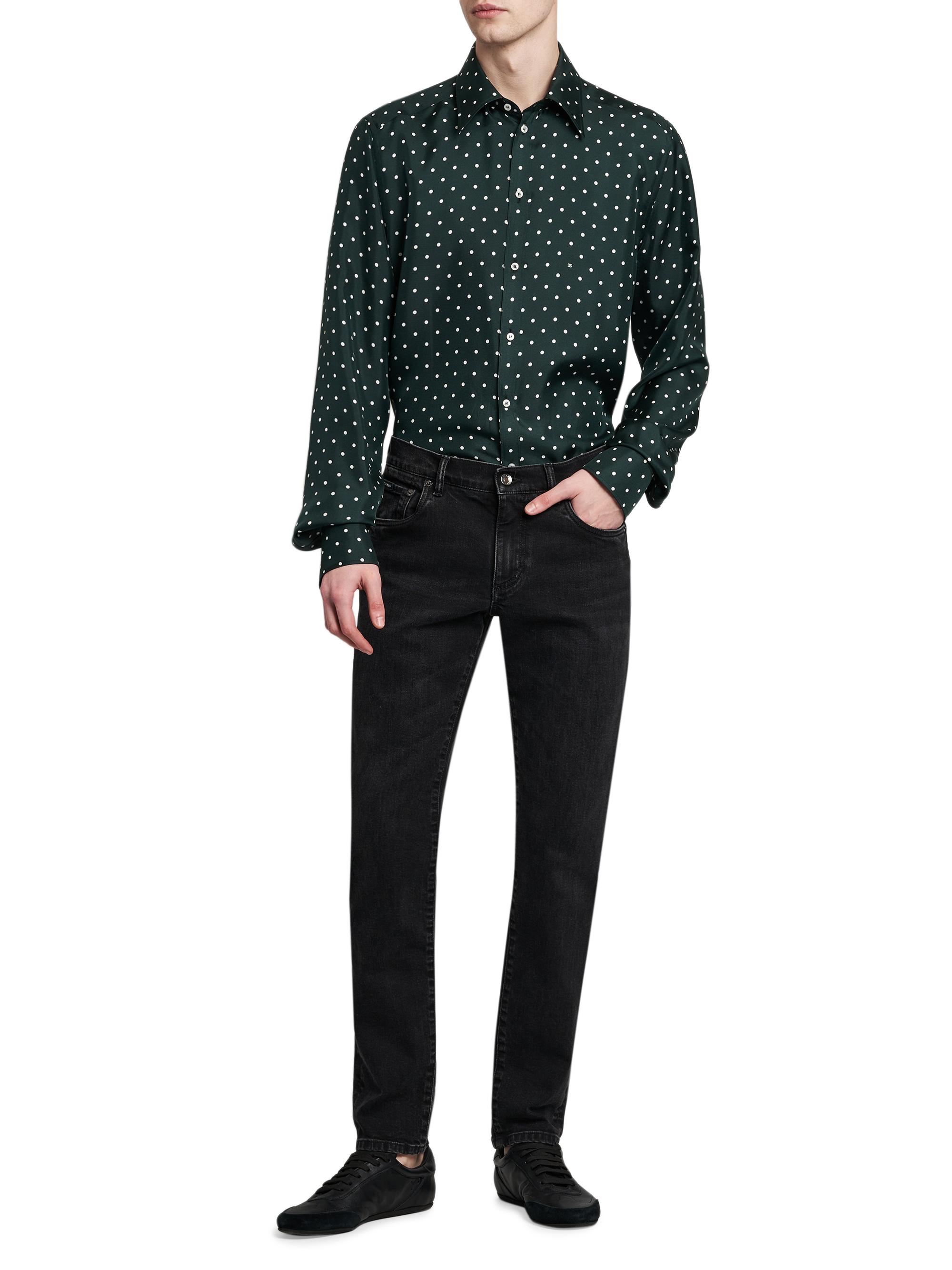Dolce & Gabbana Men's Variante Dark Wash Stretch Jeans - Variante Abbinata | Thumbnail 2
