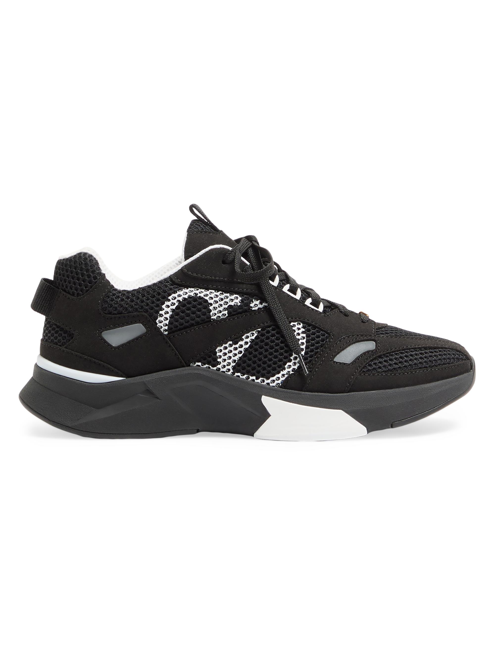 Prada Re-Nylon and Brushed Leather Sneakers | Saks Fifth Avenue