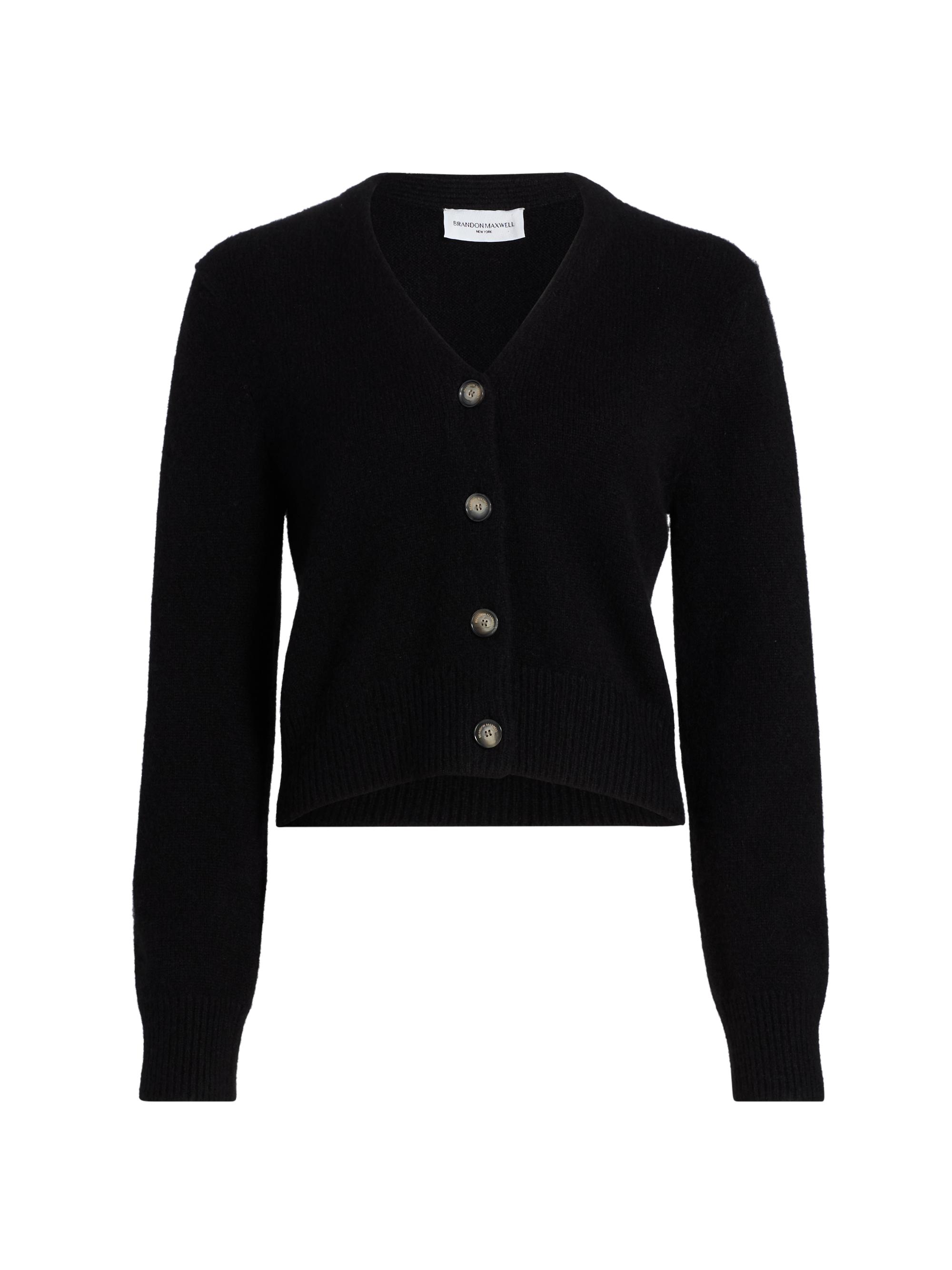 Alexander Wang Hotfix Crystal Crop Cardigan | Saks Fifth Avenue