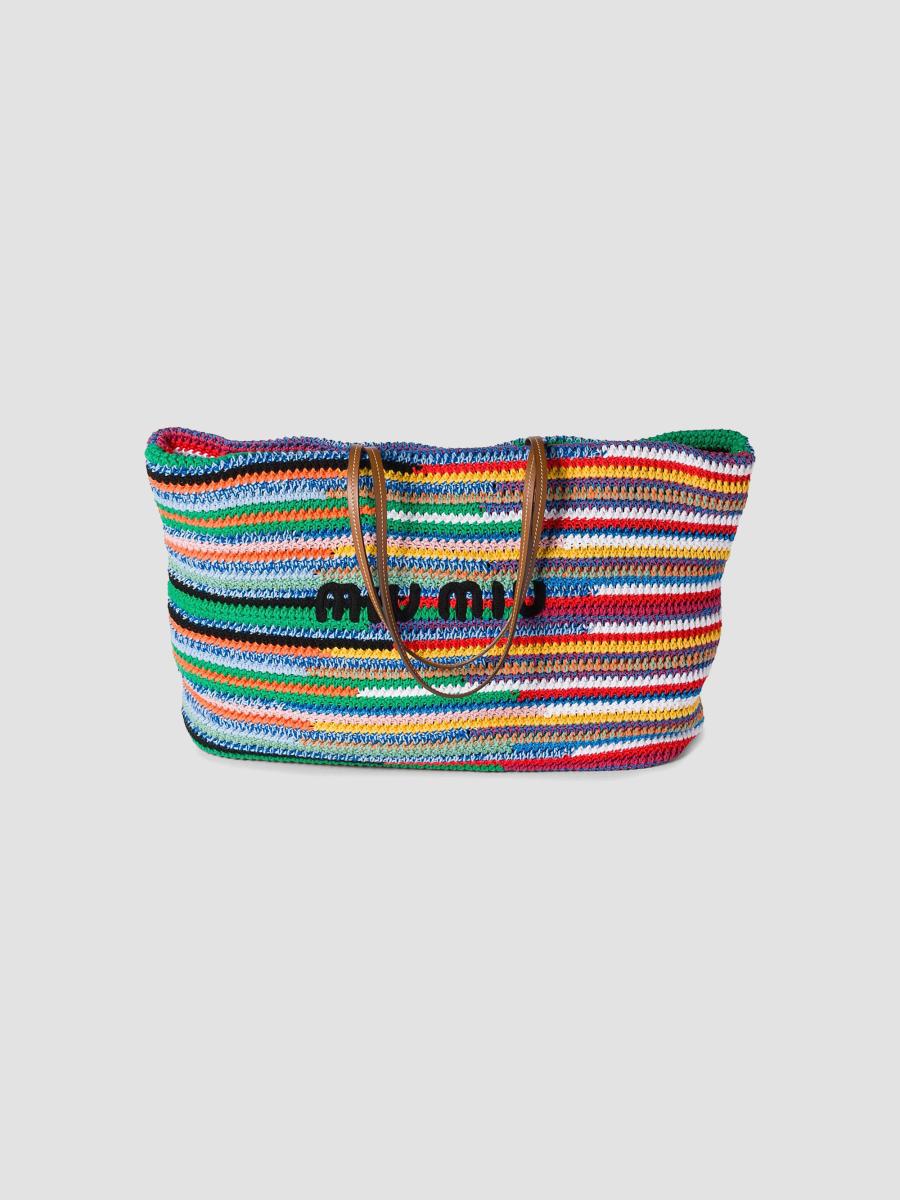 Miu Miu Crochet Tote Bag | Saks Fifth Avenue