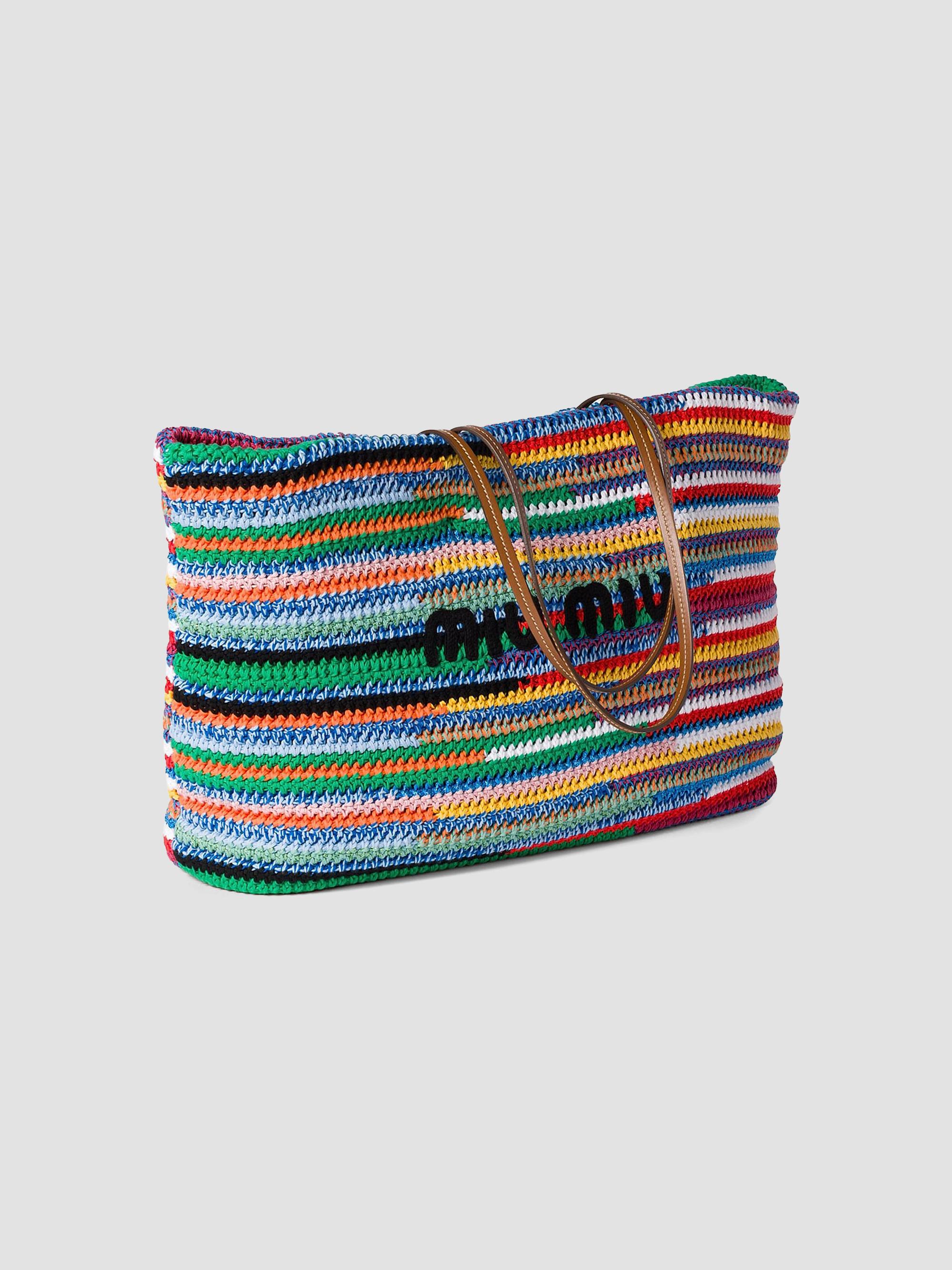 Miu Miu Crochet Tote Bag | Saks Fifth Avenue