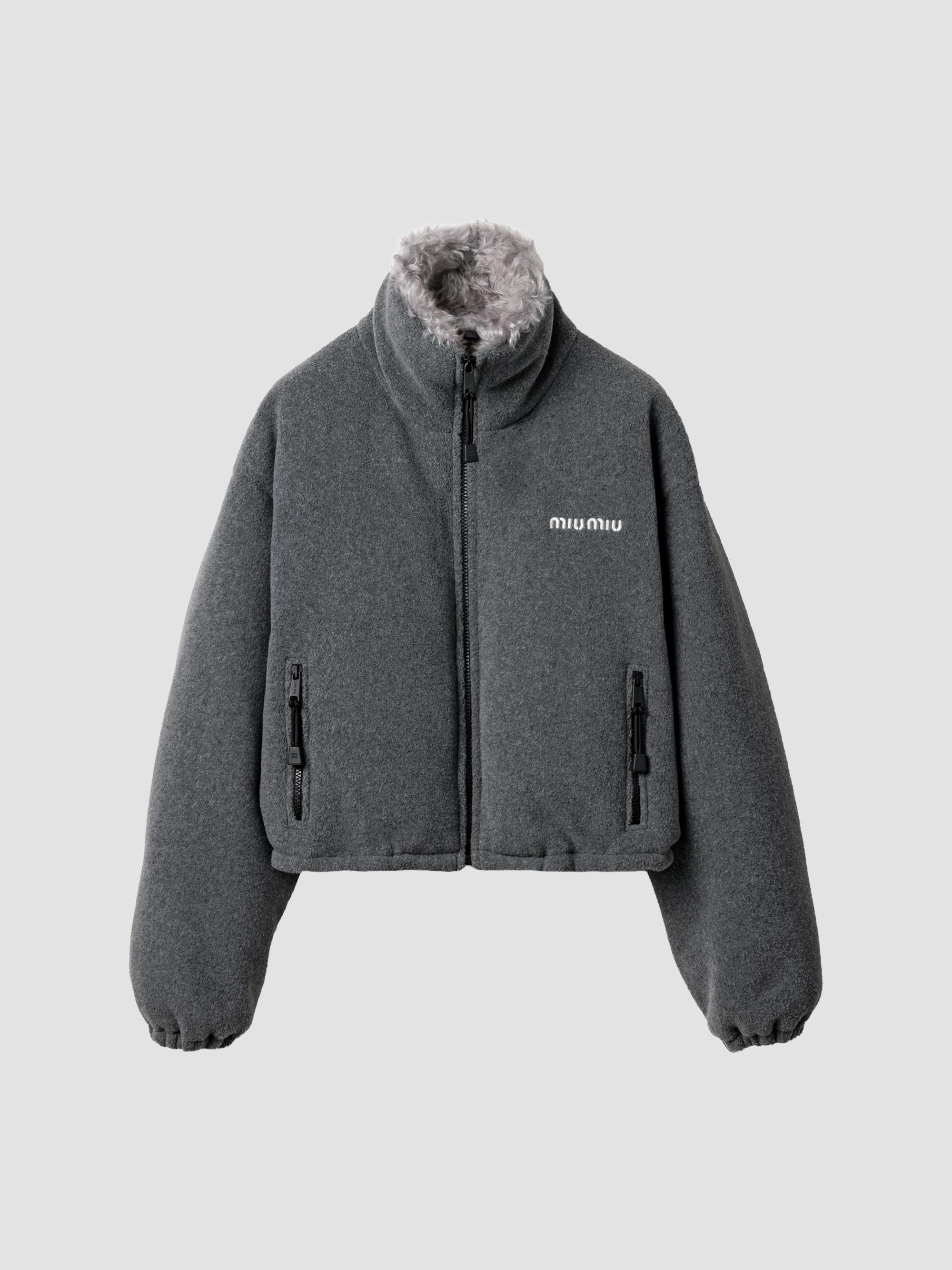 Miu Miu Light Pongé Down Hoodie Jacket | Saks Fifth Avenue