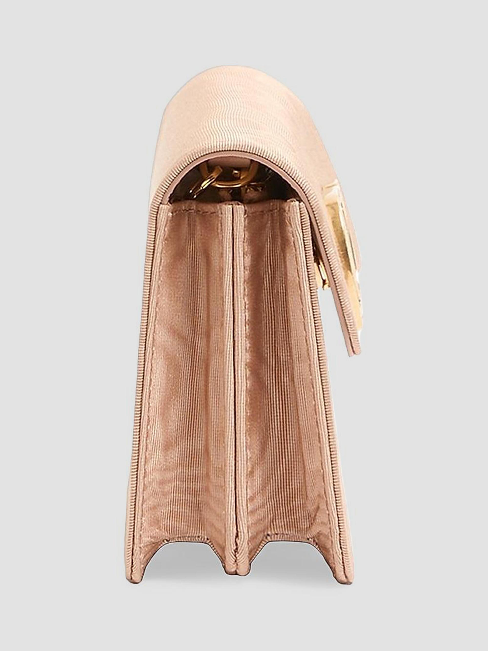Valentino Garavani VLogo Signature Chain Wallet in Moiré Fabric