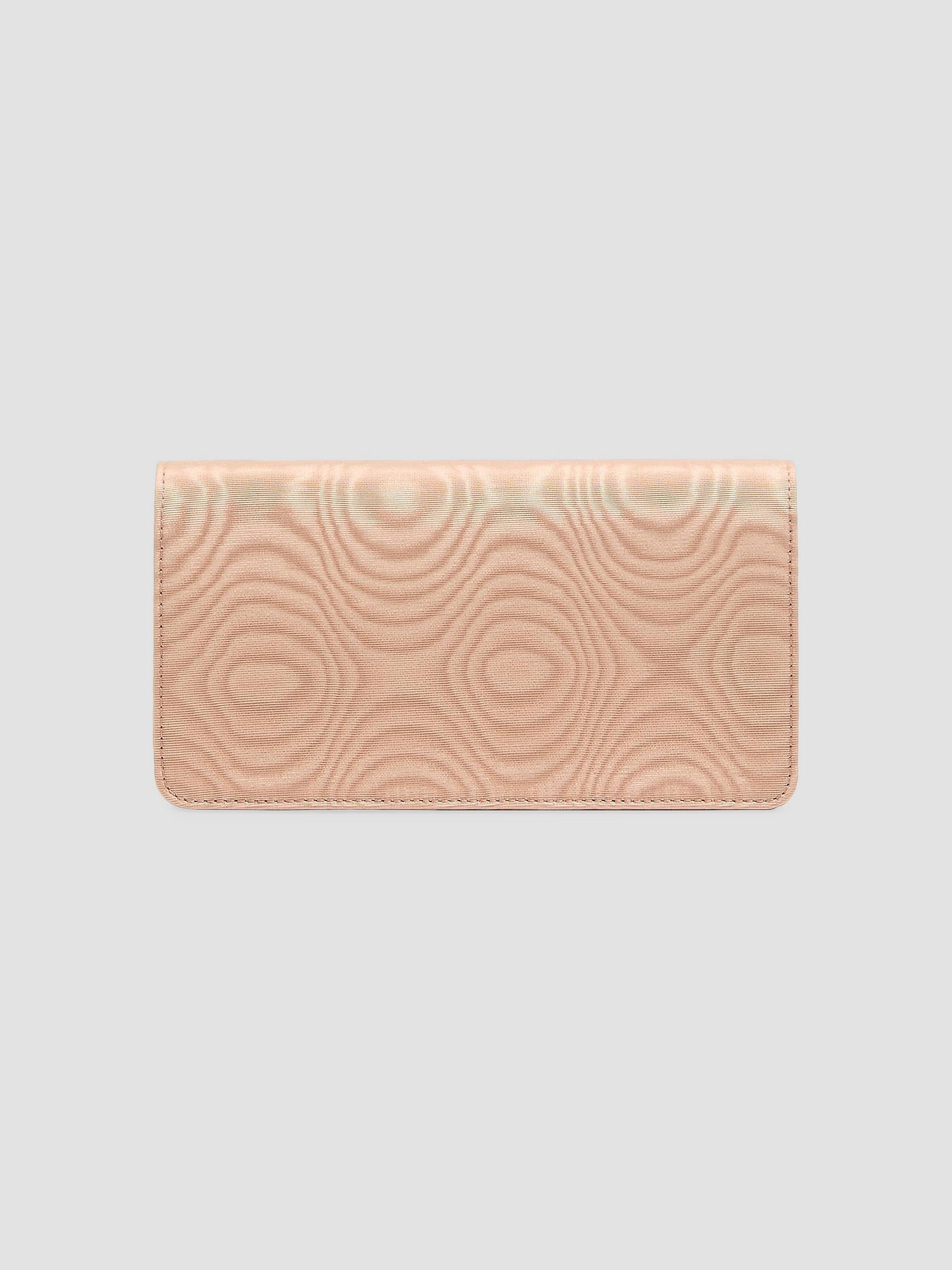 Valentino Garavani VLogo Signature Chain Wallet in Moiré Fabric