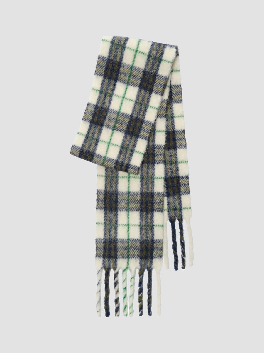 Burberry Check Narrow Alpaca-Wool Scarf | Saks Fifth Avenue