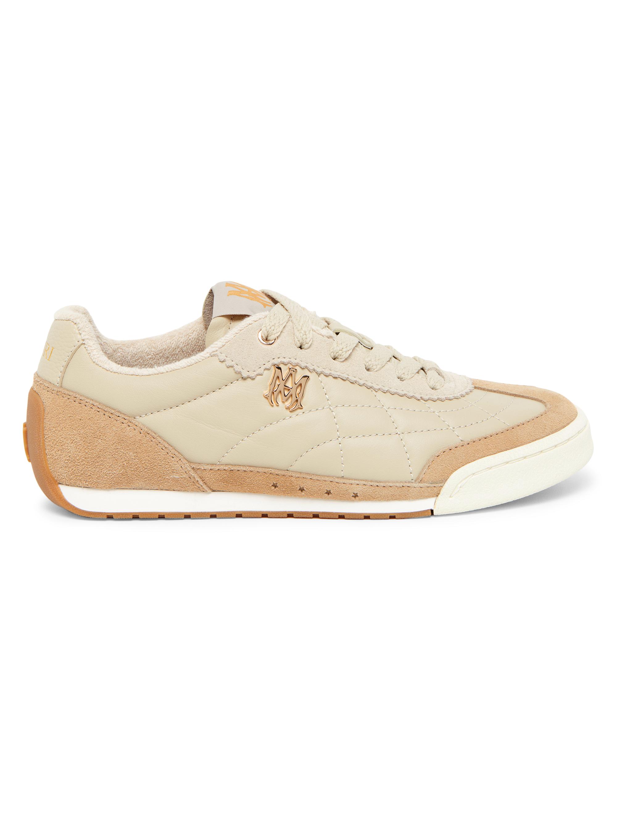 Amiri Women's Coastline Leather & Suede Low-Top Sneakers - Alabaster Brown
