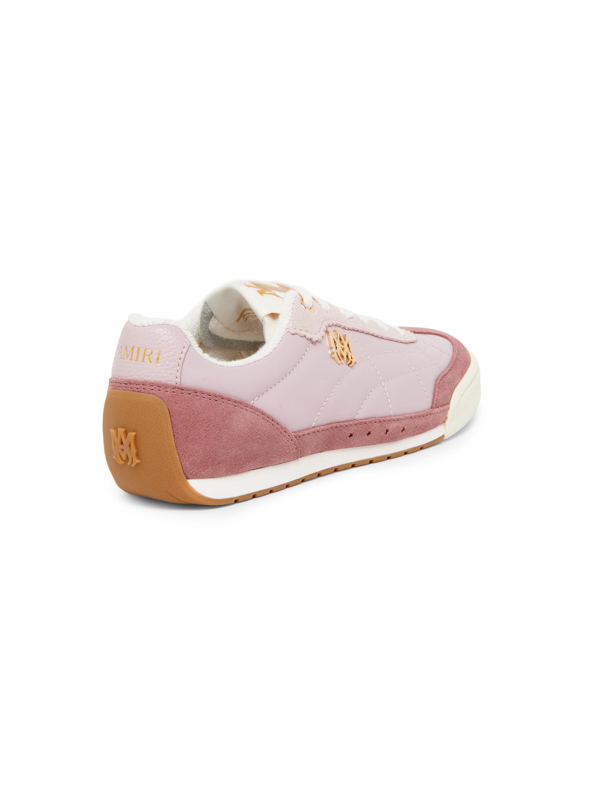 Amiri Women's Coastline Leather & Suede Low-Top Sneakers - Garden Rose | Thumbnail 3