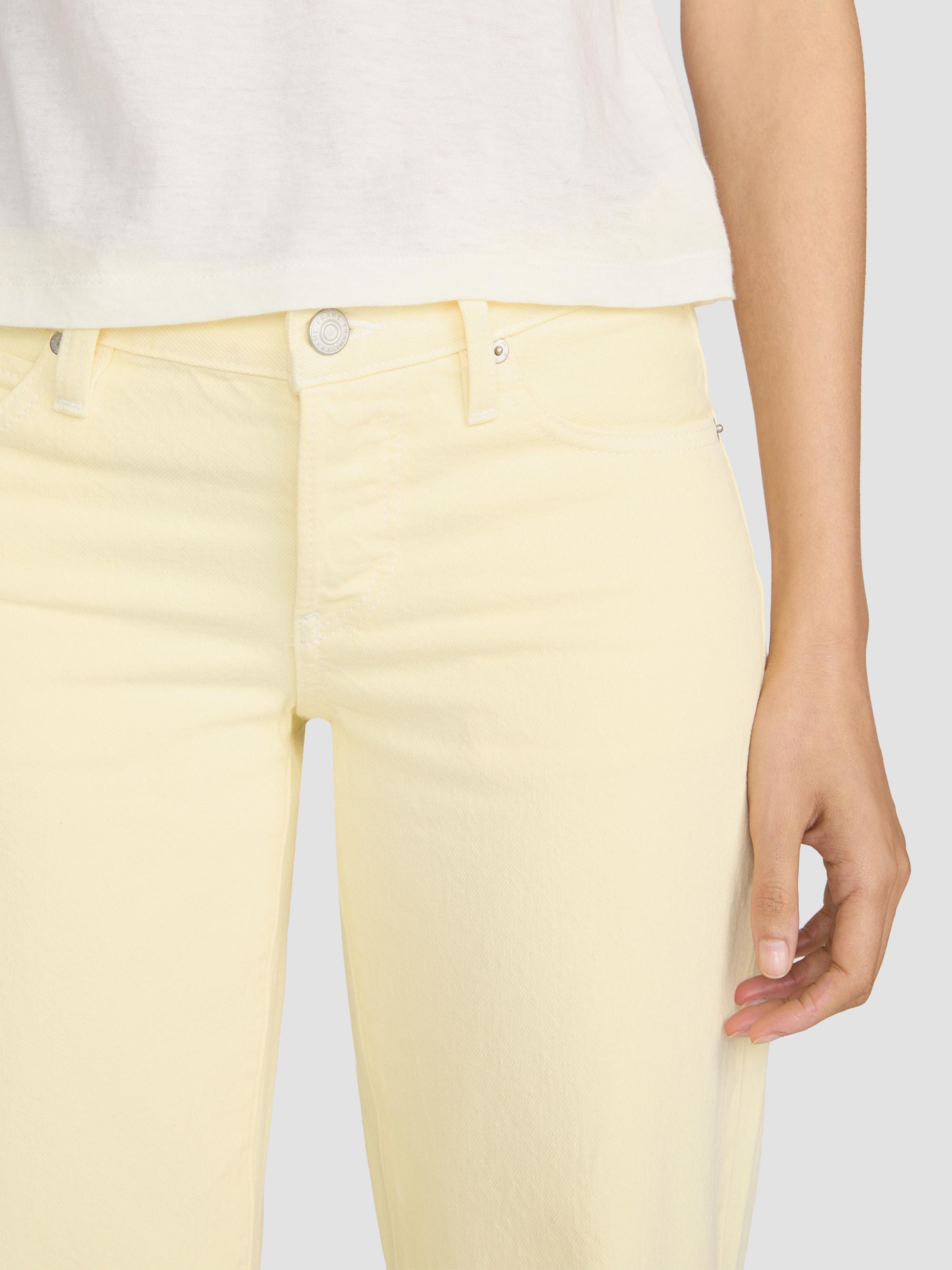 FRAME Amelia Gray x FRAME The Gray Low-Rise Wide-Leg Denim Pants