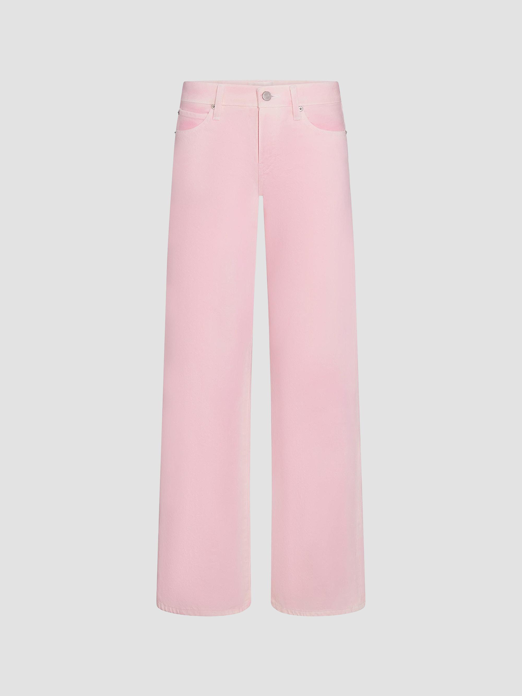 FRAME Petite Amelia Gray x FRAME The Pixie Wide-Leg Low Rise Jeans