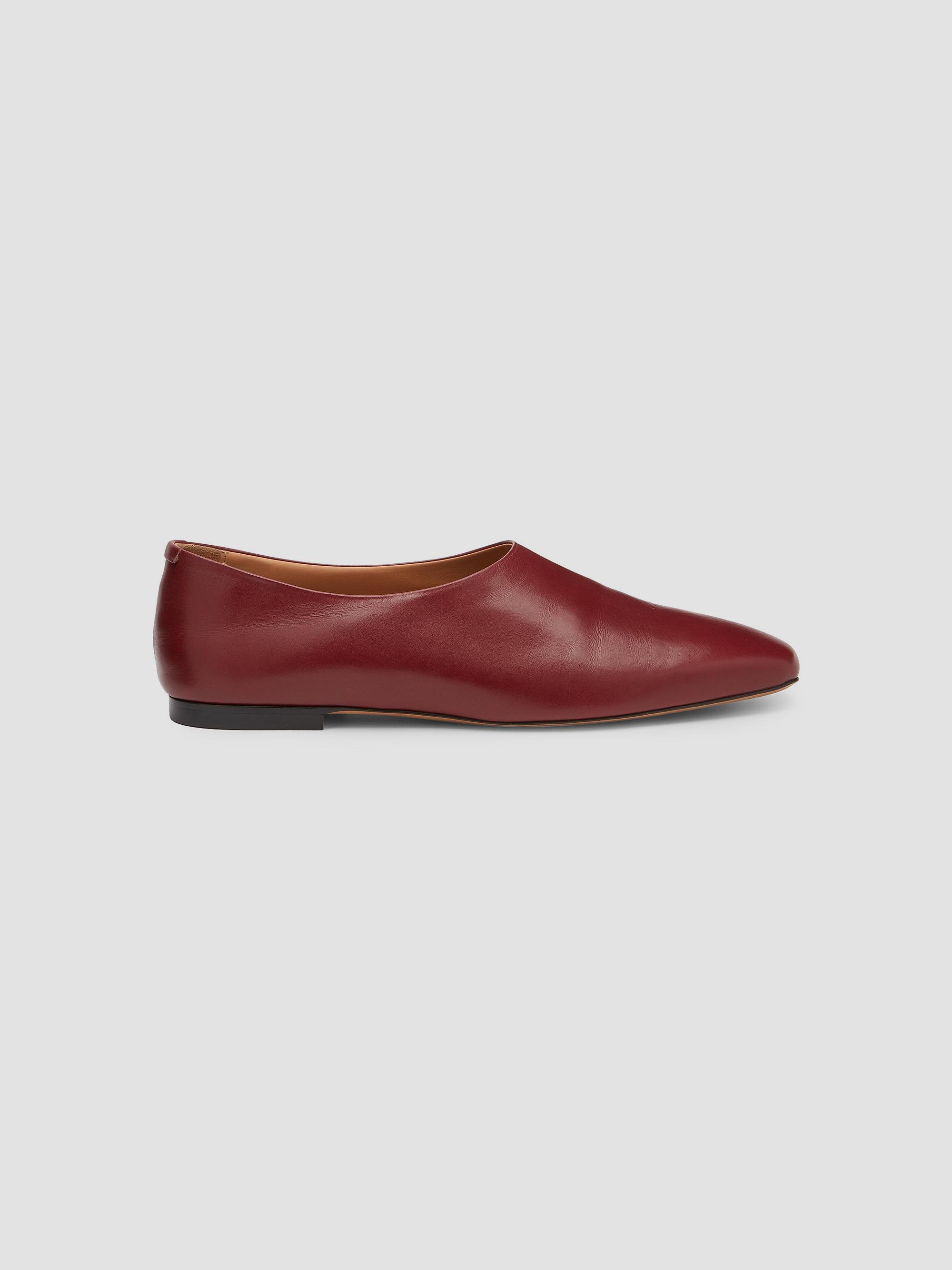 Jil Sander Women's Prince Leather Ballerina Flats - Sumac | Thumbnail 8