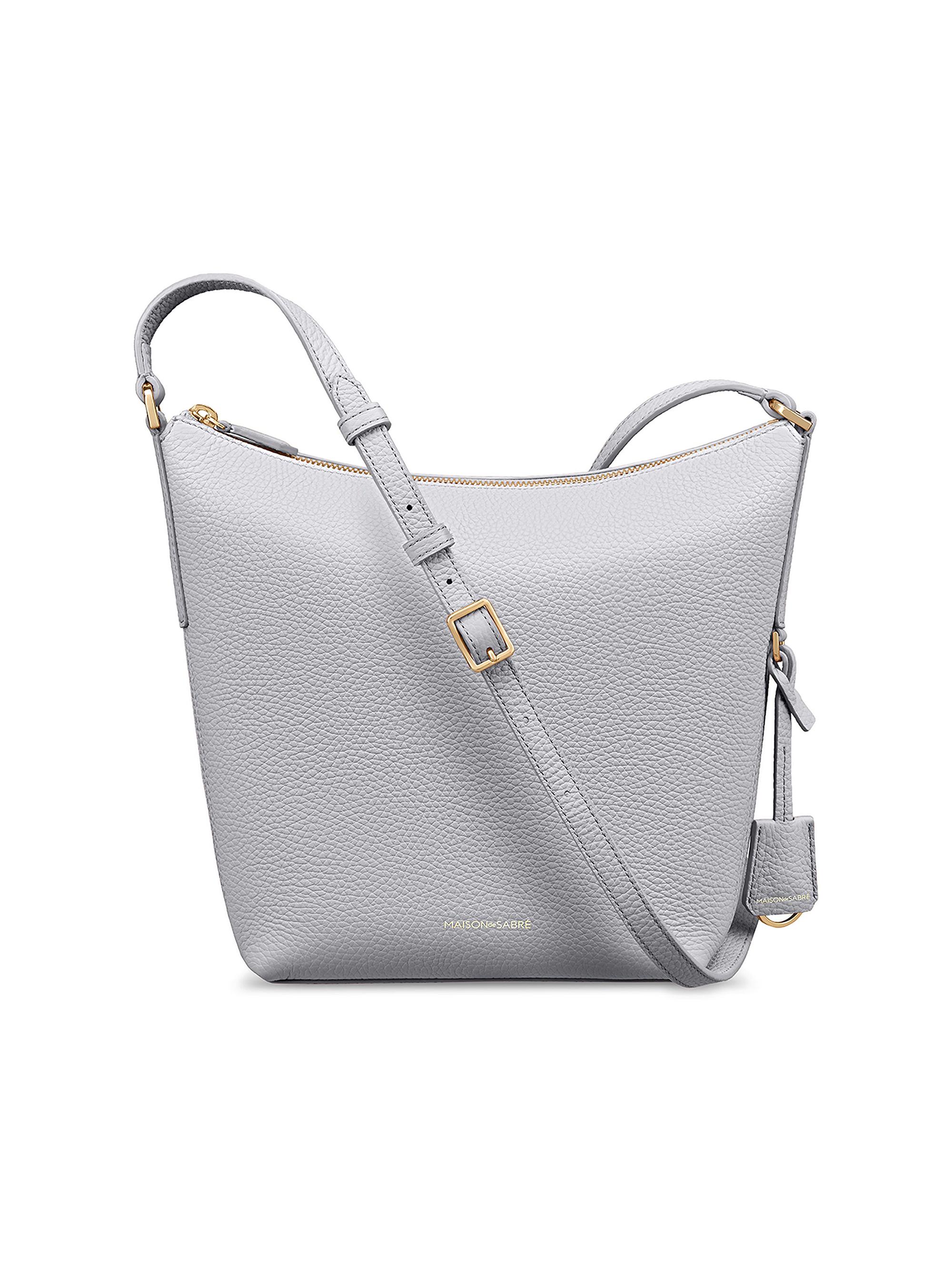 Maison de Sabre Women's The Zipped Crossbody Bag - Candy Pink