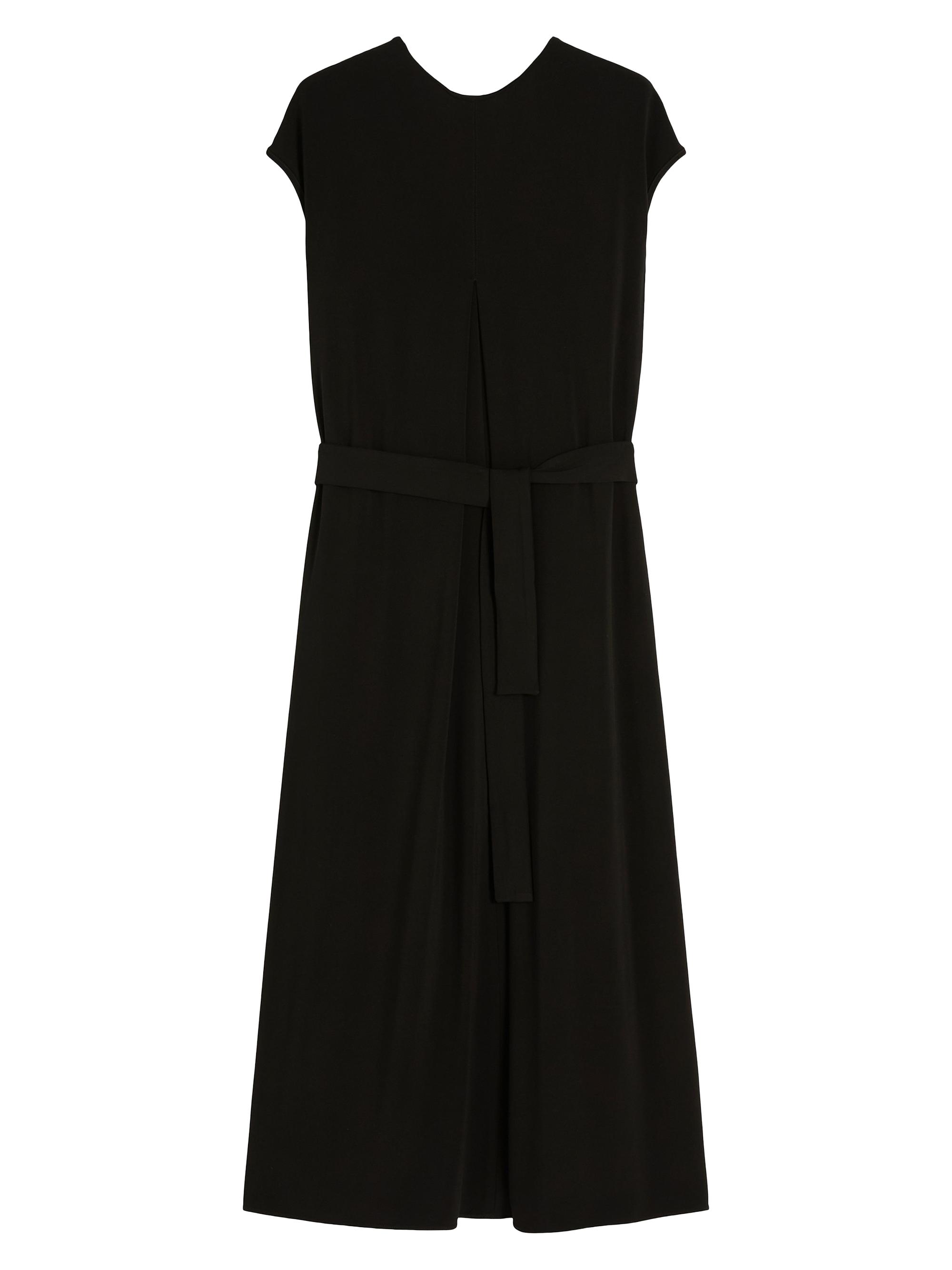 Max Mara Women's Viscose Crepe Jersey Dress - Black