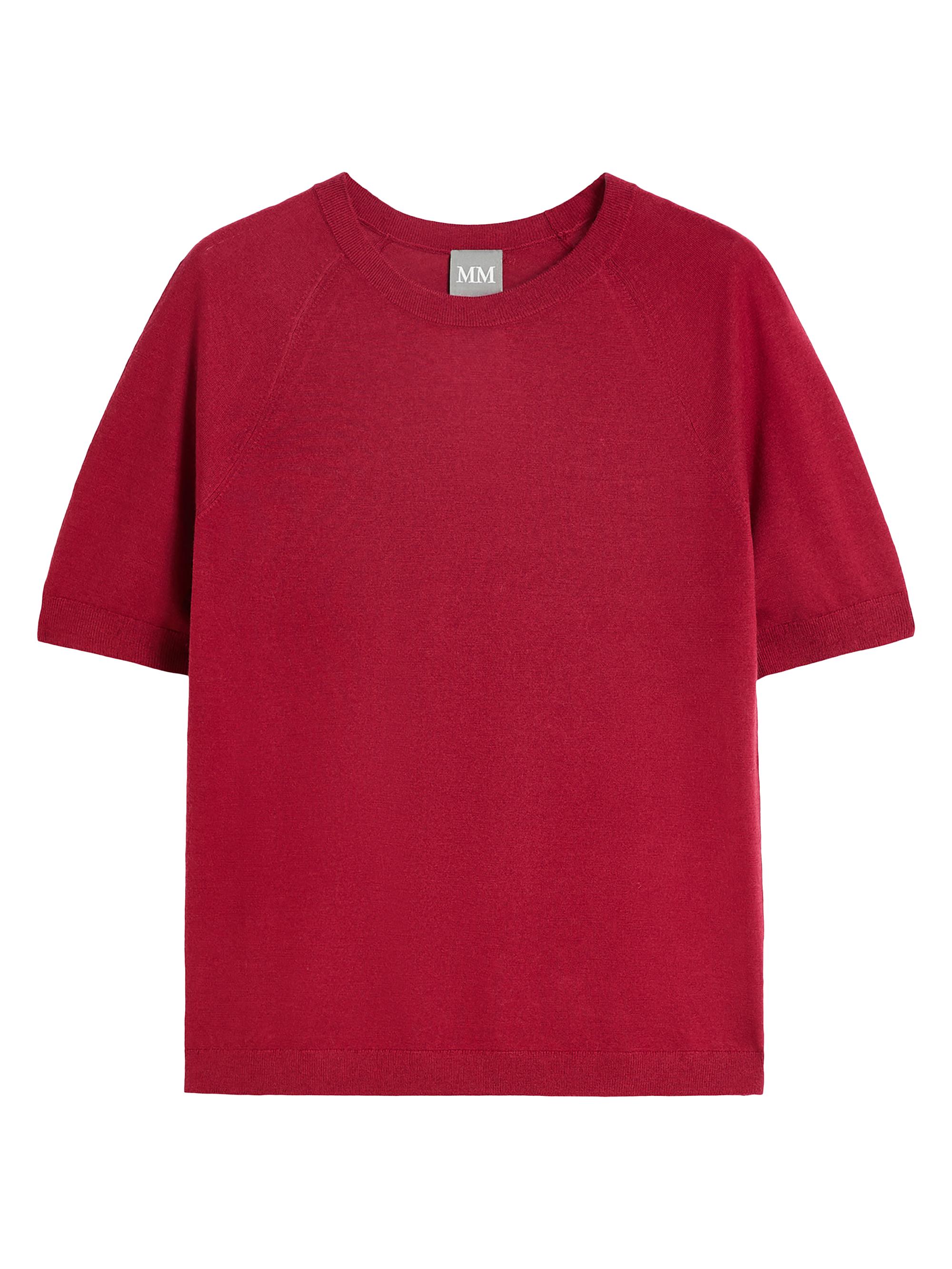 MM Max Mara Women's Wool and Cashmere Sweater - Dark Red