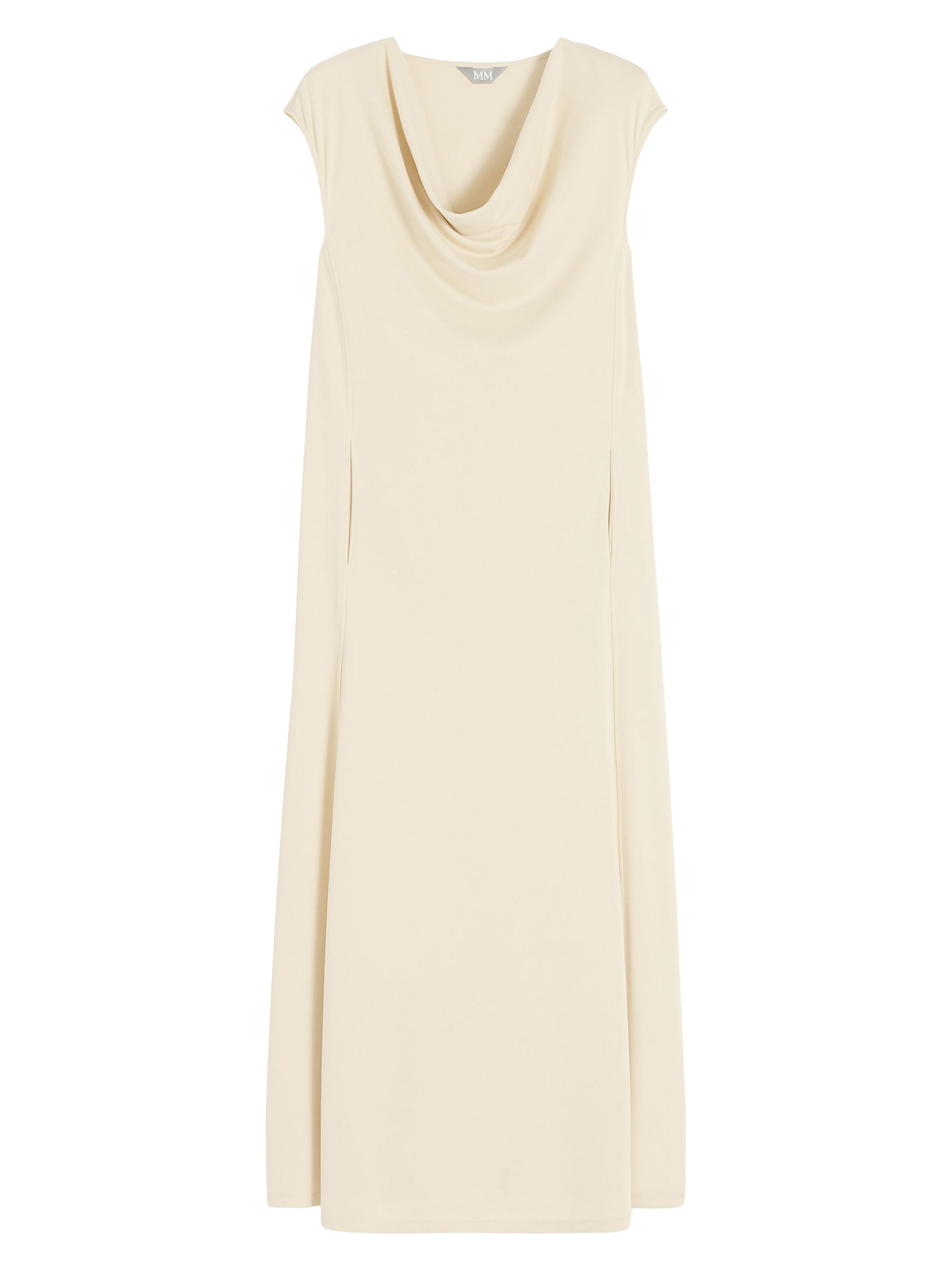 MM Max Mara Women's Flowing Modal Jersey Dress - Milk