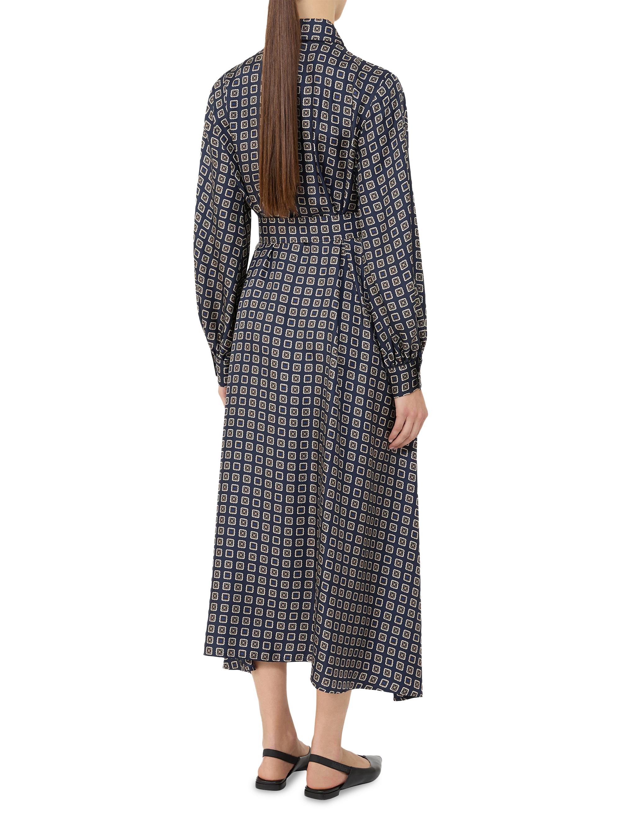 max mara printed silk shirt dress Weekend Max Mara | Woman - Printed silk shirt dress - Cherry