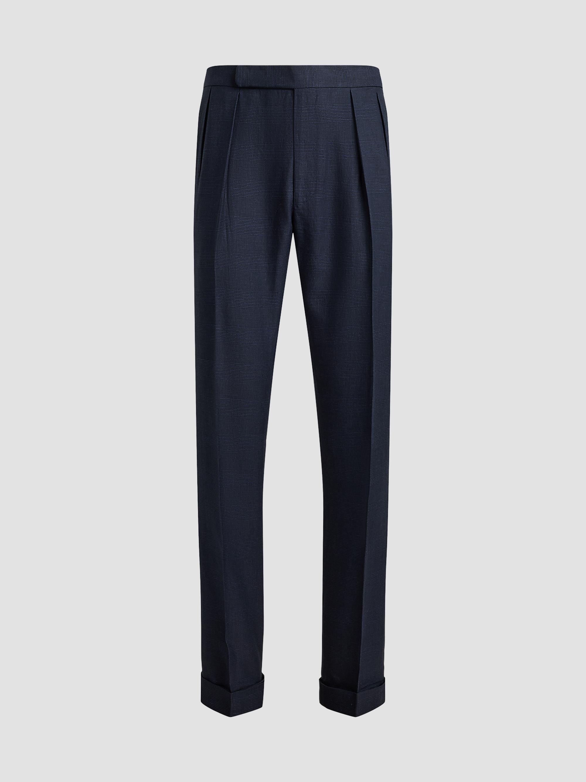 Ralph Lauren Purple Label Gregory Hand-Tailored Silk-Linen