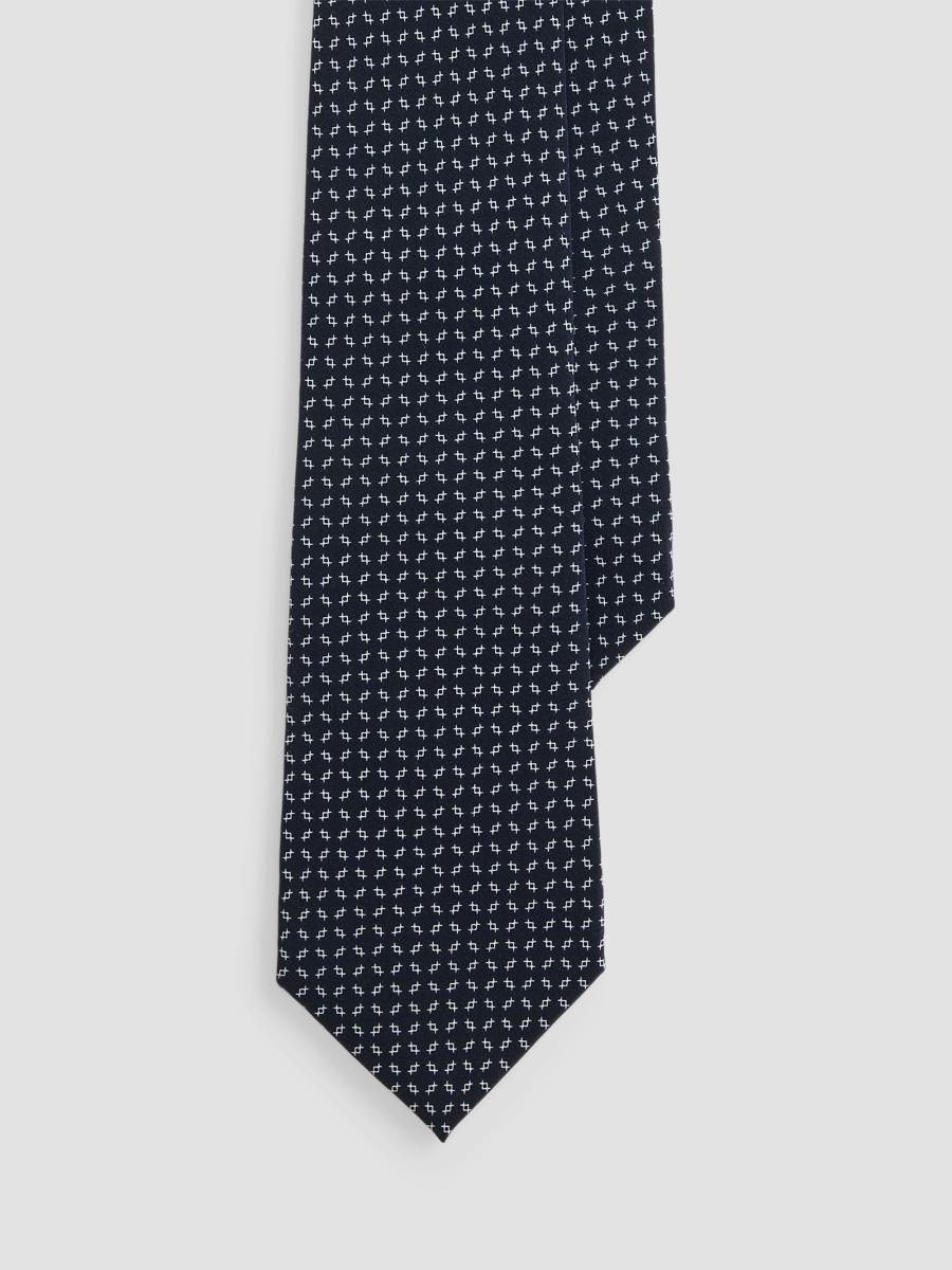 Ralph Lauren Purple Label Micro Geometric Silk Crepe Tie | Saks