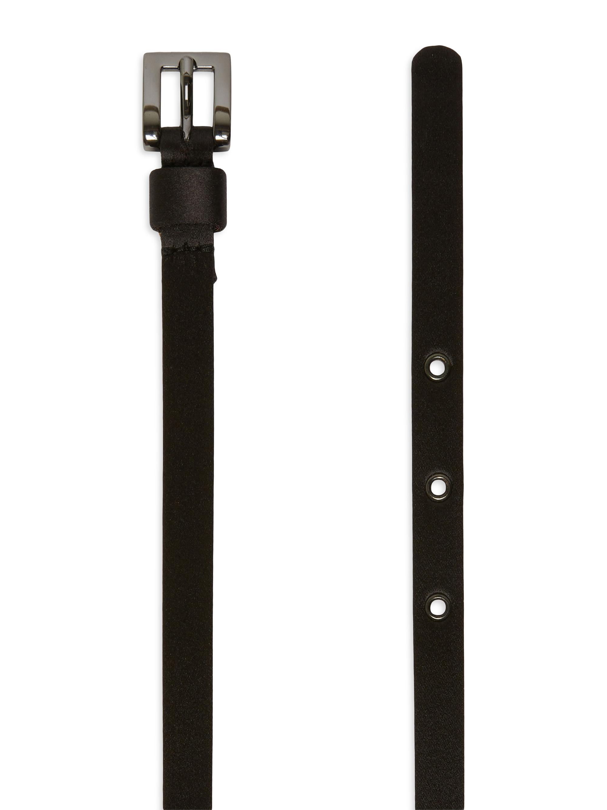 Max Mara Women's Bejewelled Satin Belt - Black | Thumbnail 3