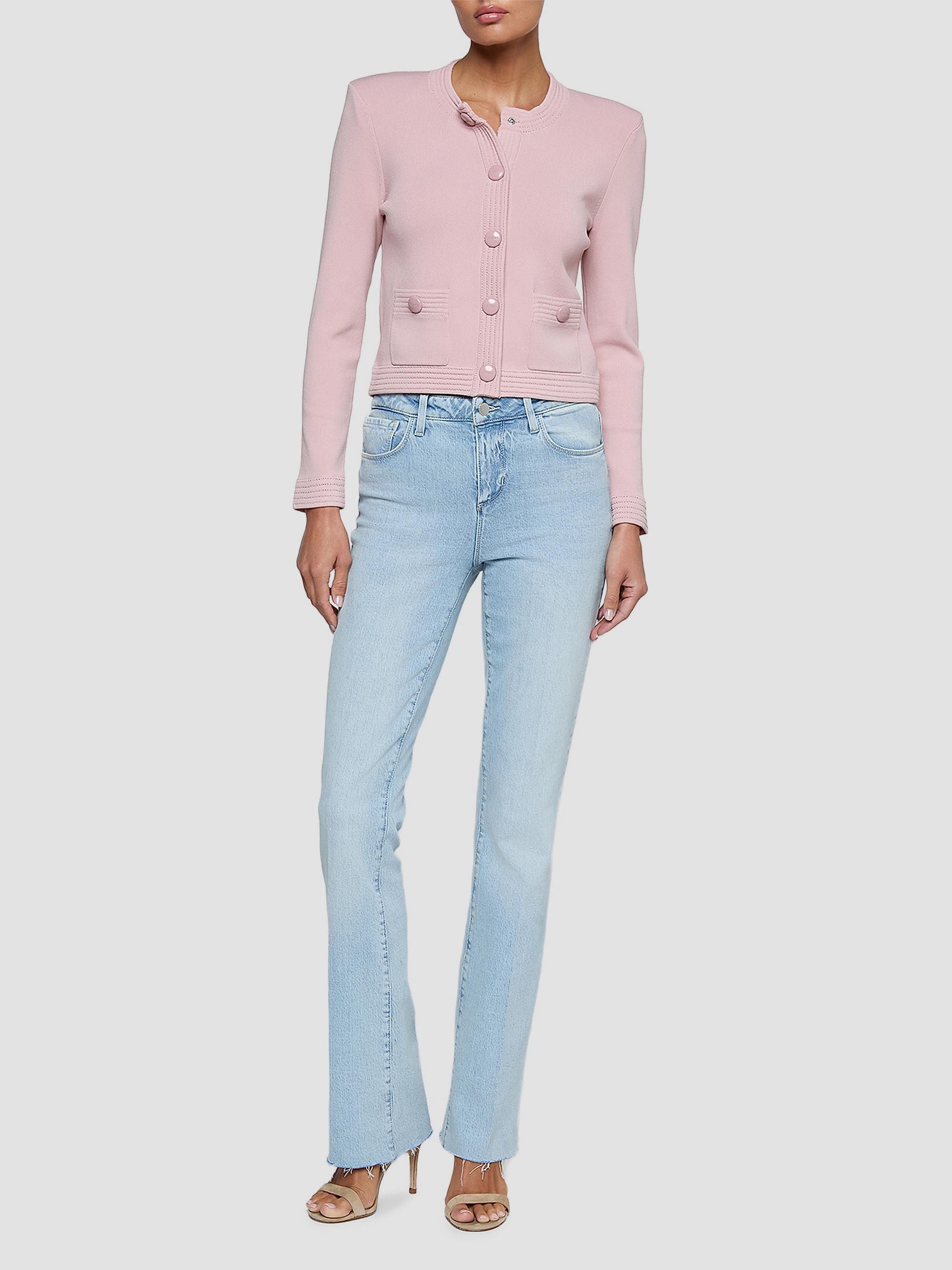 L'AGENCE Patsy Crop Cardigan | Saks Fifth Avenue