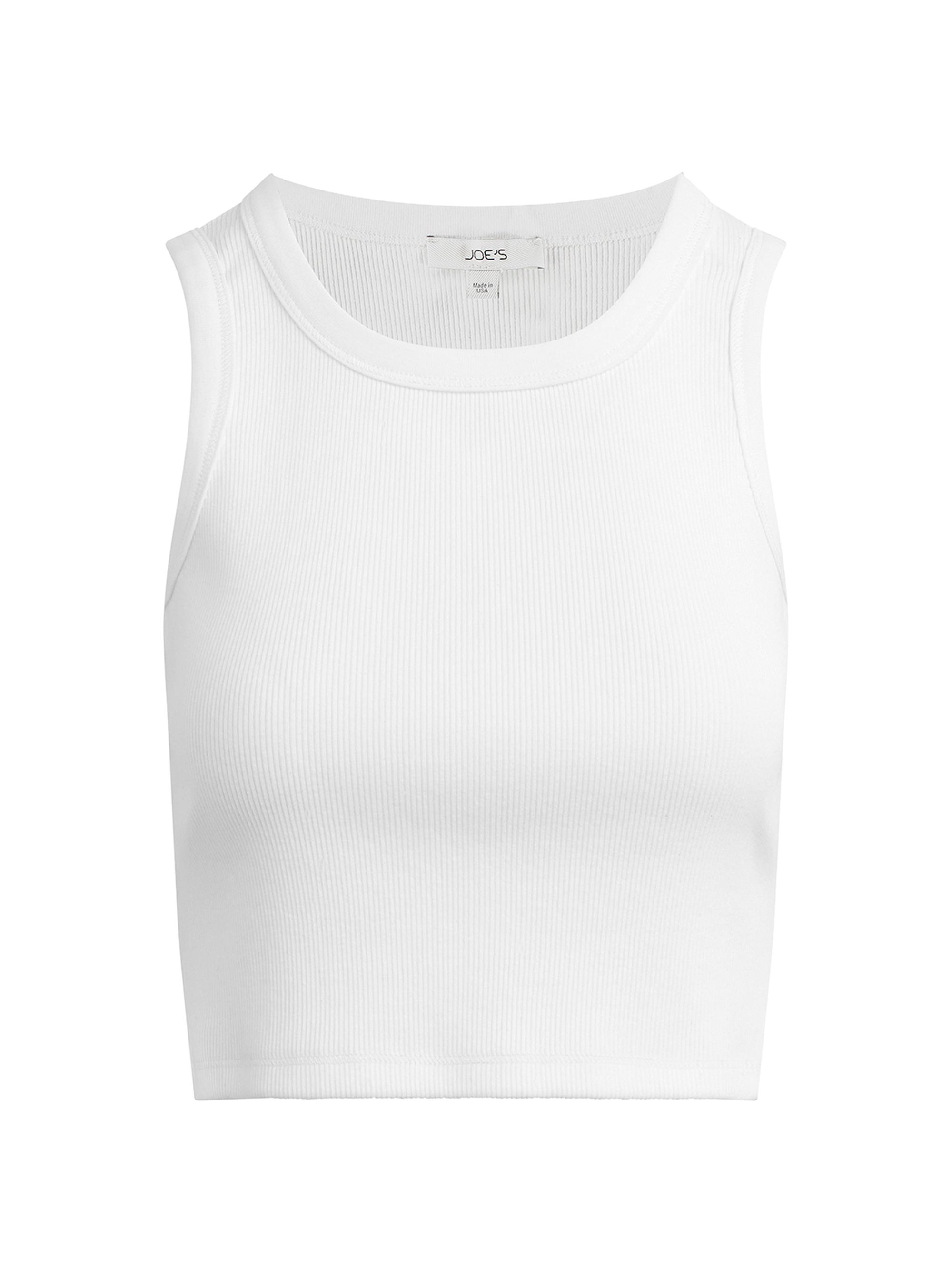 Joe's Jeans Women's  X WeWoreWhat The Ranch Cotton Ribbed Tank - White