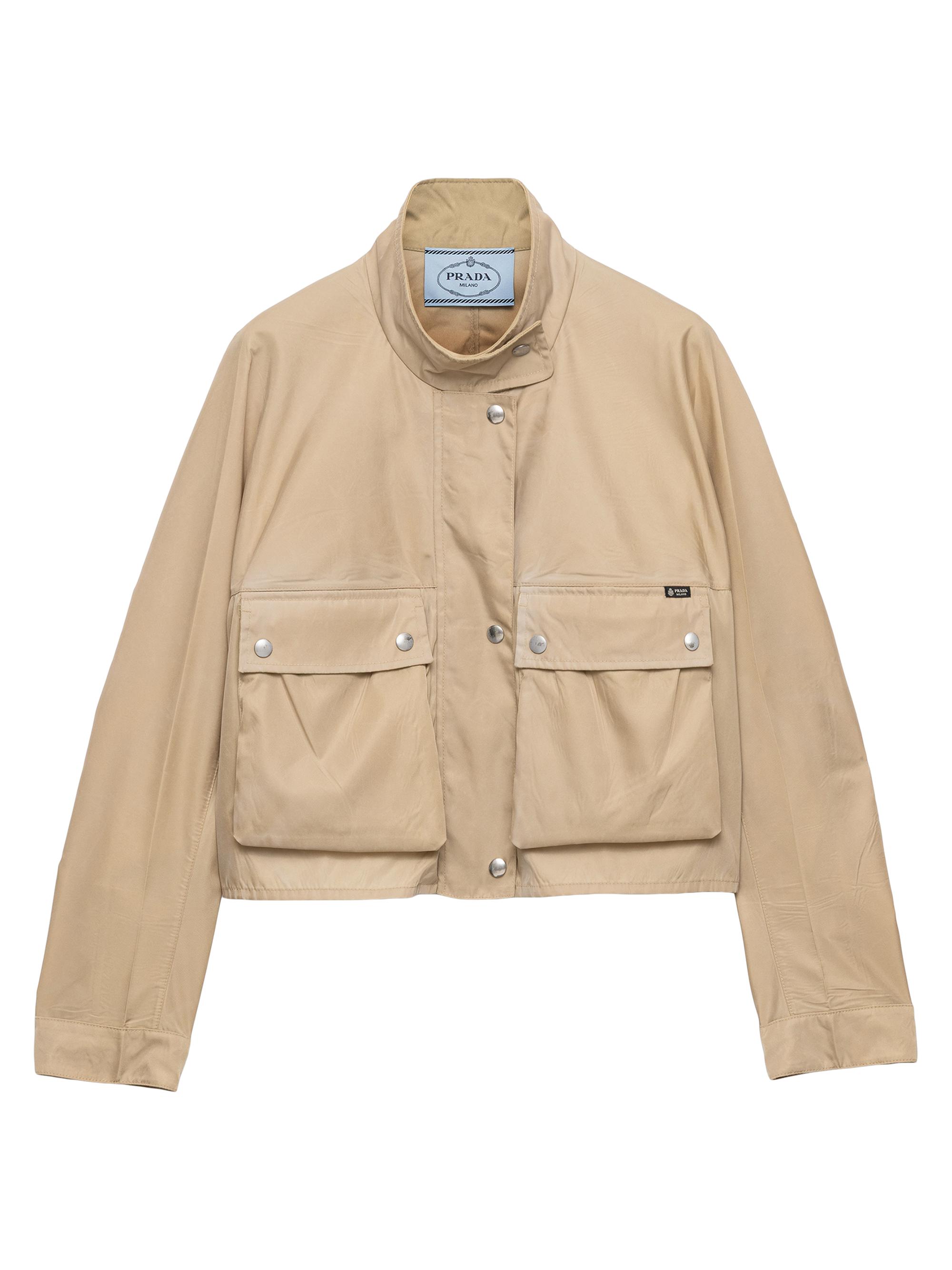 Givenchy Cropped Jacket in Cotton and Wool | Saks Fifth Avenue