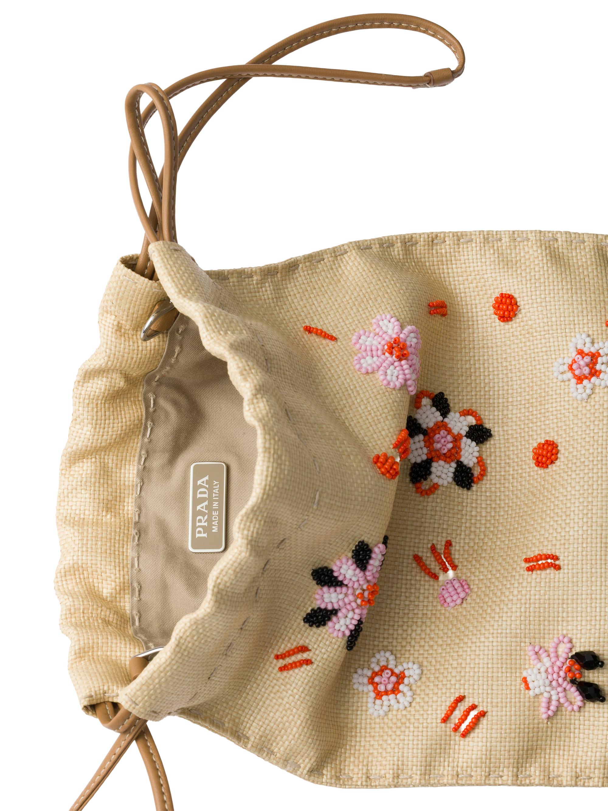 Prada Embroidered Canvas Smartphone Case | Saks Fifth Avenue
