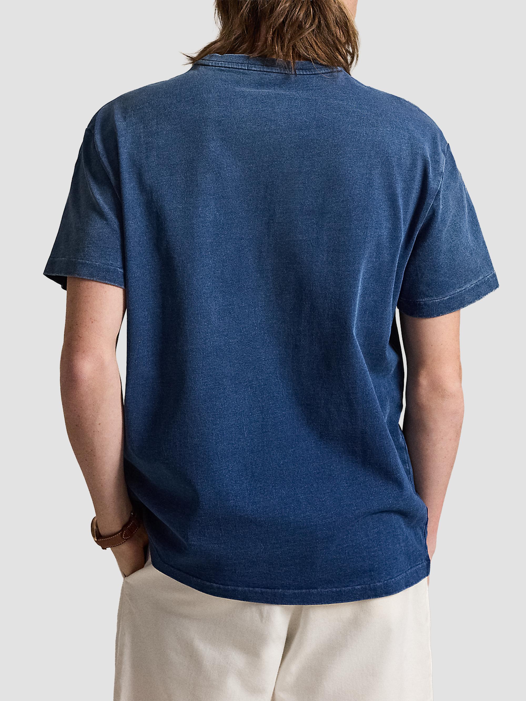 Polo Ralph Lauren Men's Classic-Fit Polo Bear T-Shirt - Newport Bear Dark Indigo | Thumbnail 3