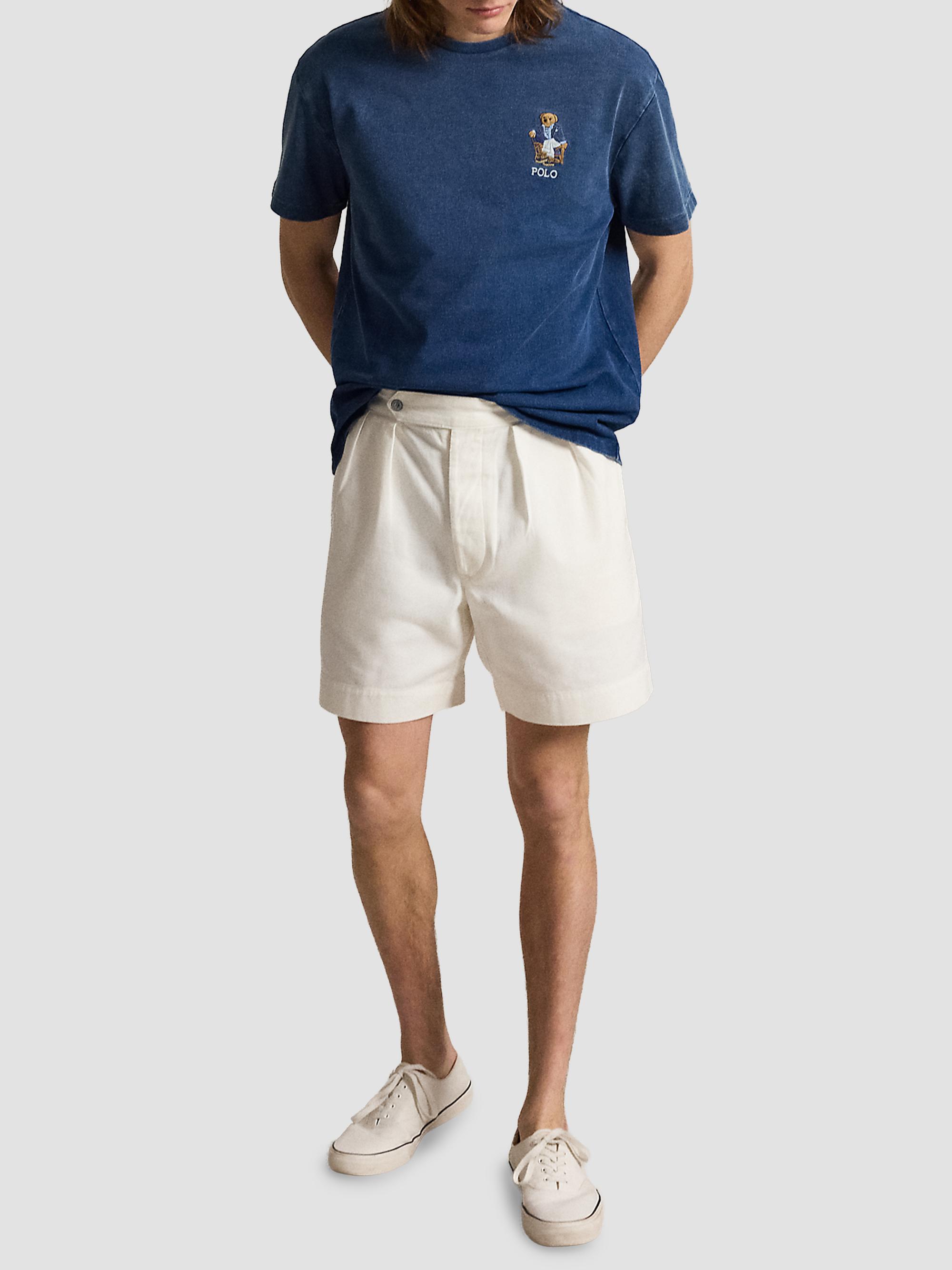 Polo Ralph Lauren Men's Classic-Fit Polo Bear T-Shirt - Newport Bear Dark Indigo | Thumbnail 2