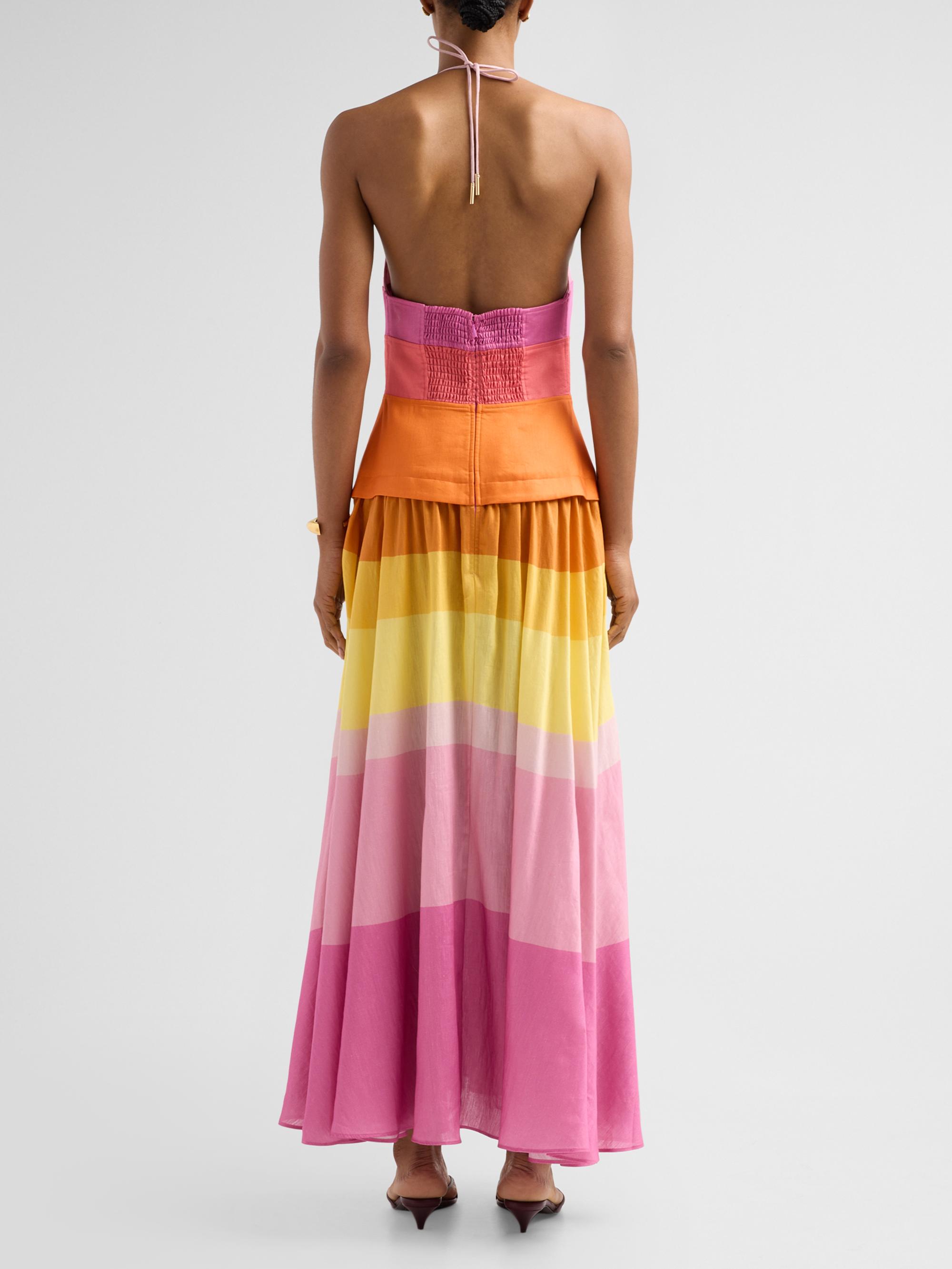 Acler Women's Forever Young Rourke Maxi Dress - Gelati Mix | Thumbnail 3