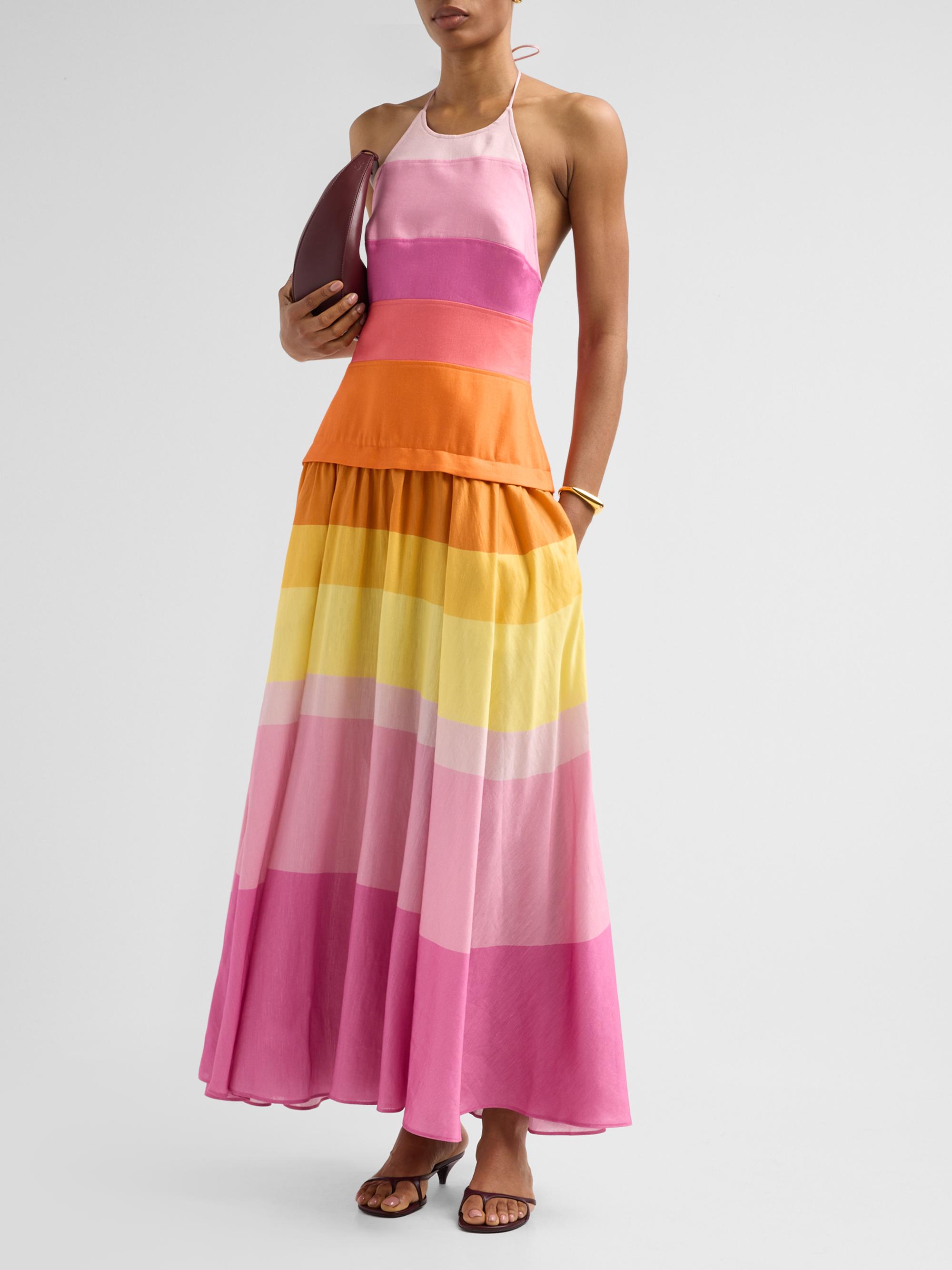 Acler Women's Forever Young Rourke Maxi Dress - Gelati Mix | Thumbnail 4