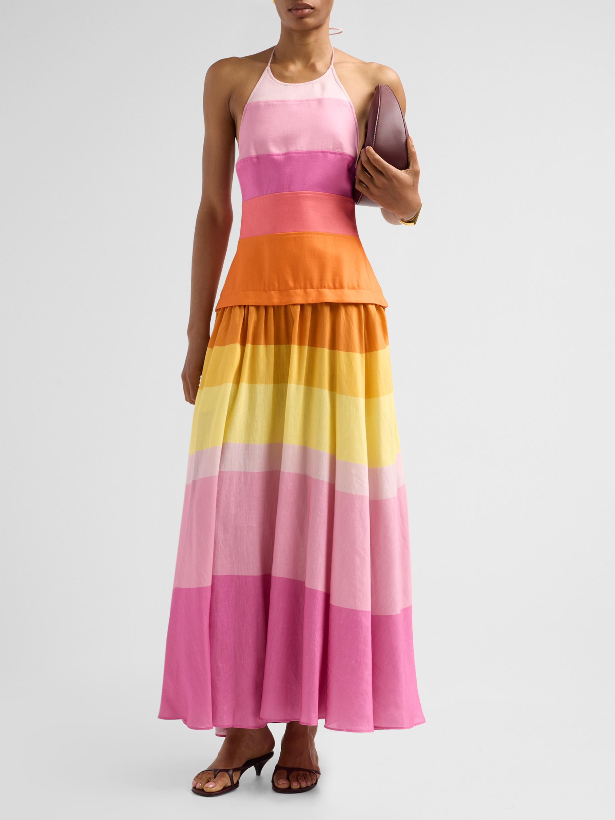 Acler Women's Forever Young Rourke Maxi Dress - Gelati Mix | Thumbnail 2