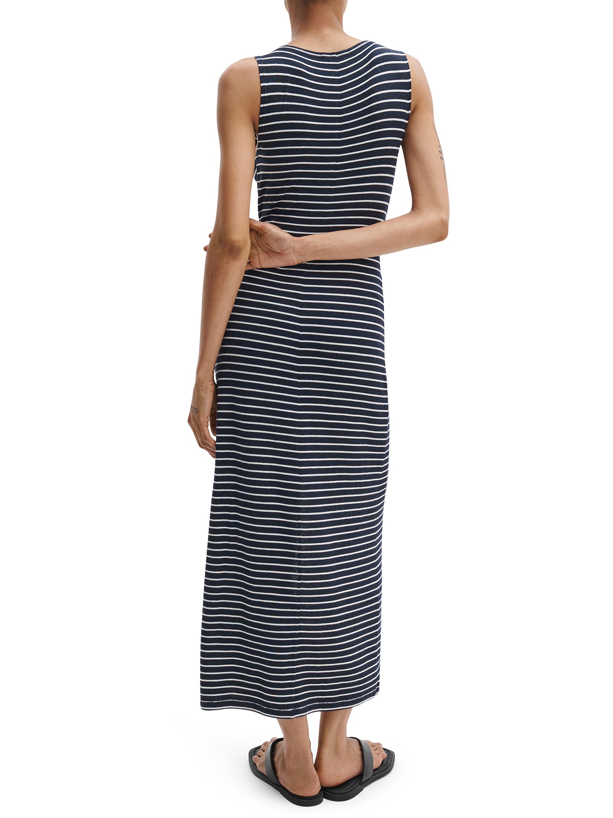 rag & bone Women's The Knit Tie-Waist Striped Maxi Dress - Salute Multi | Thumbnail 6