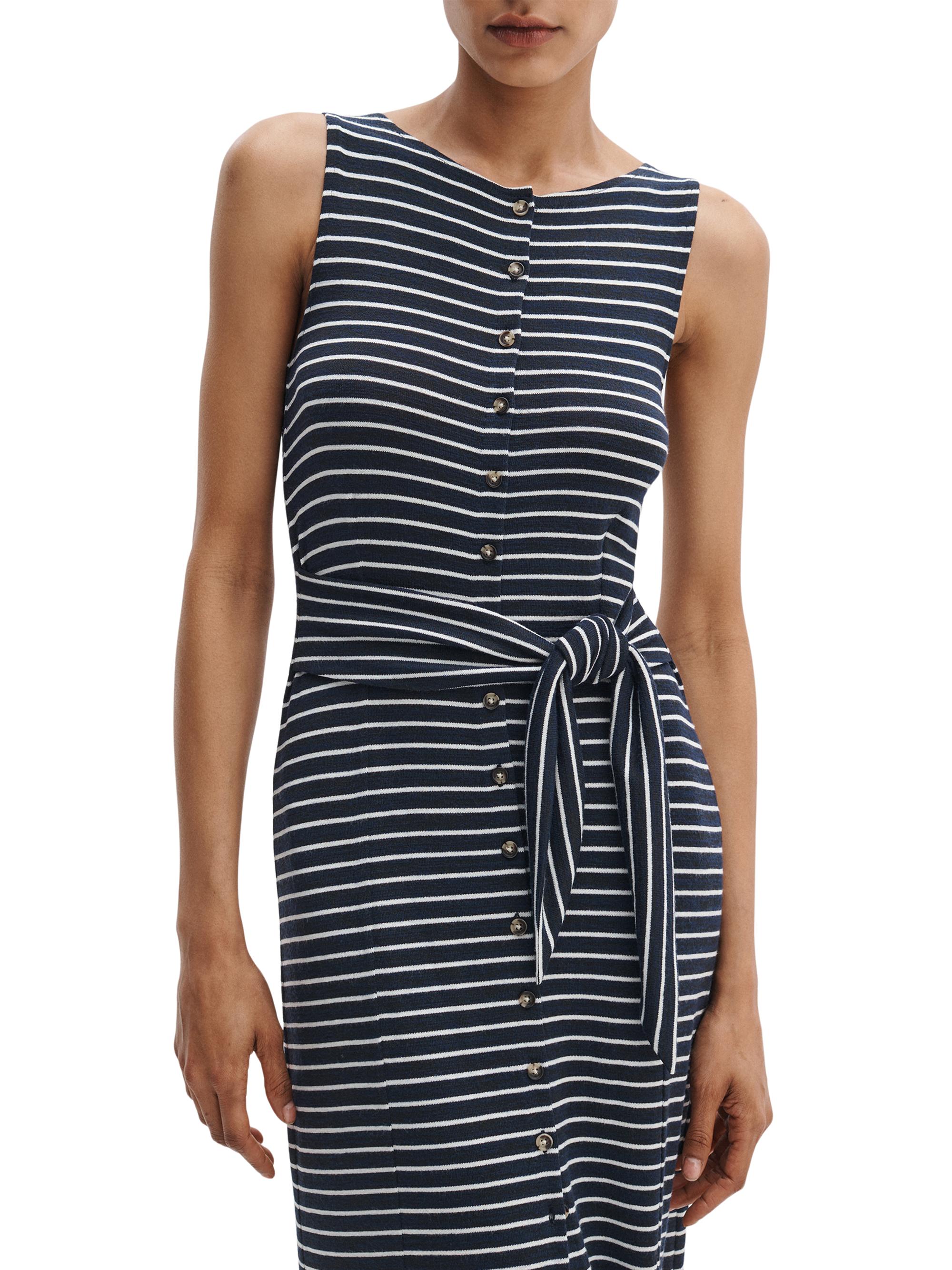 rag & bone Women's The Knit Tie-Waist Striped Maxi Dress - Salute Multi | Thumbnail 7