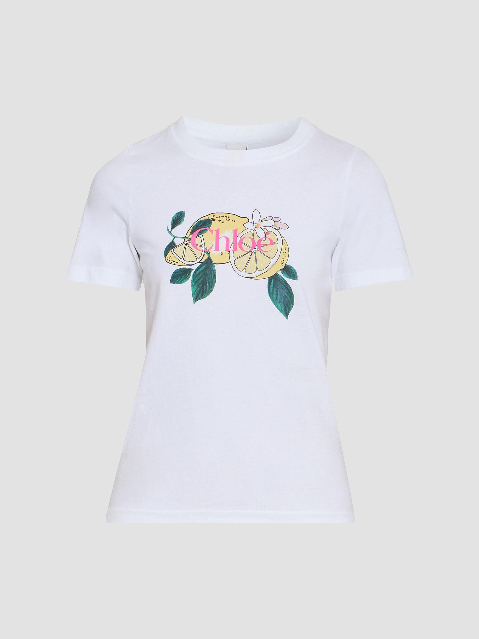 Chloé Flamingo Logo Cotton T-Shirt | Saks Fifth Avenue