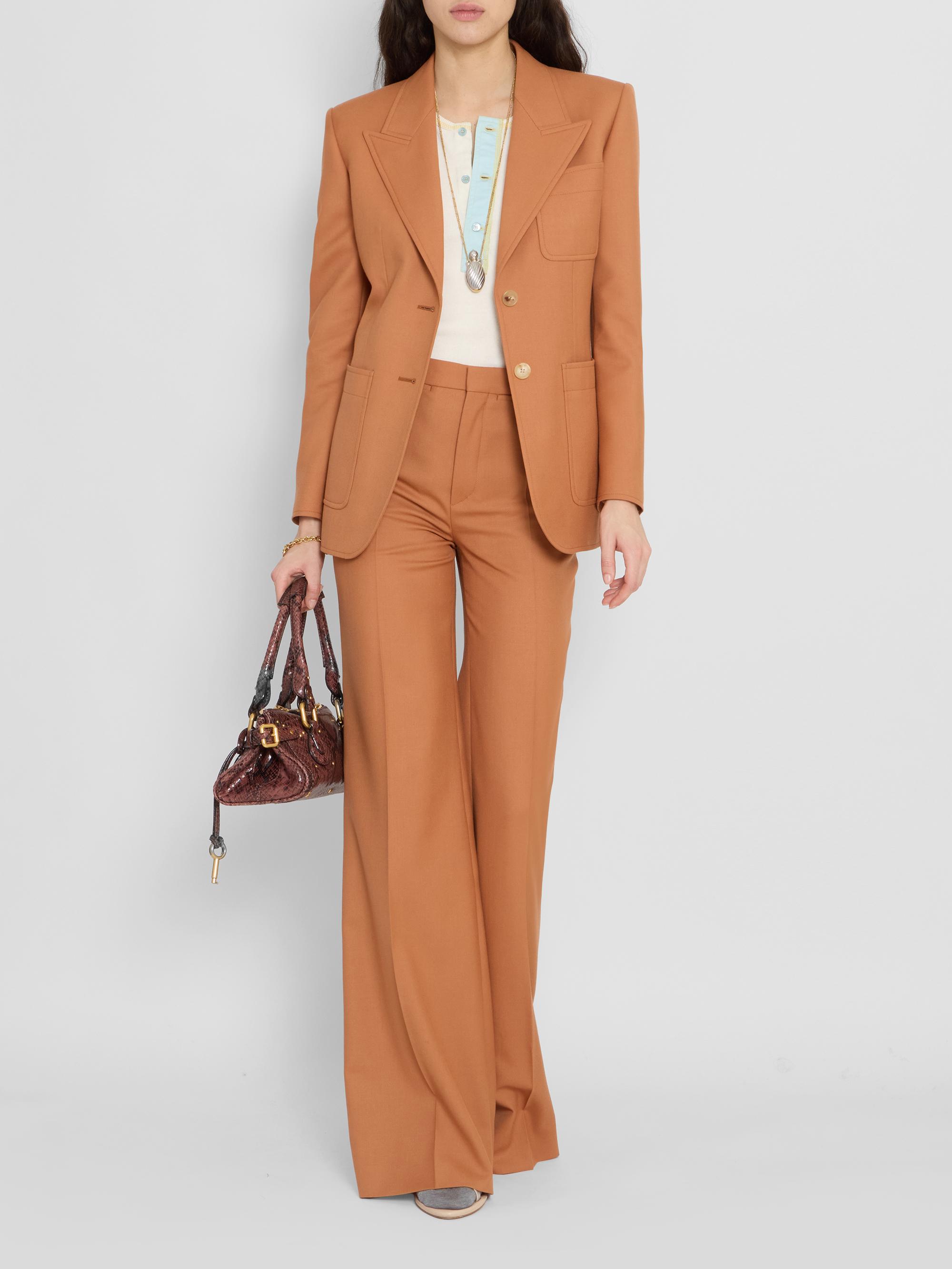 Chloé Wool Single-Breasted Blazer | Saks Fifth Avenue