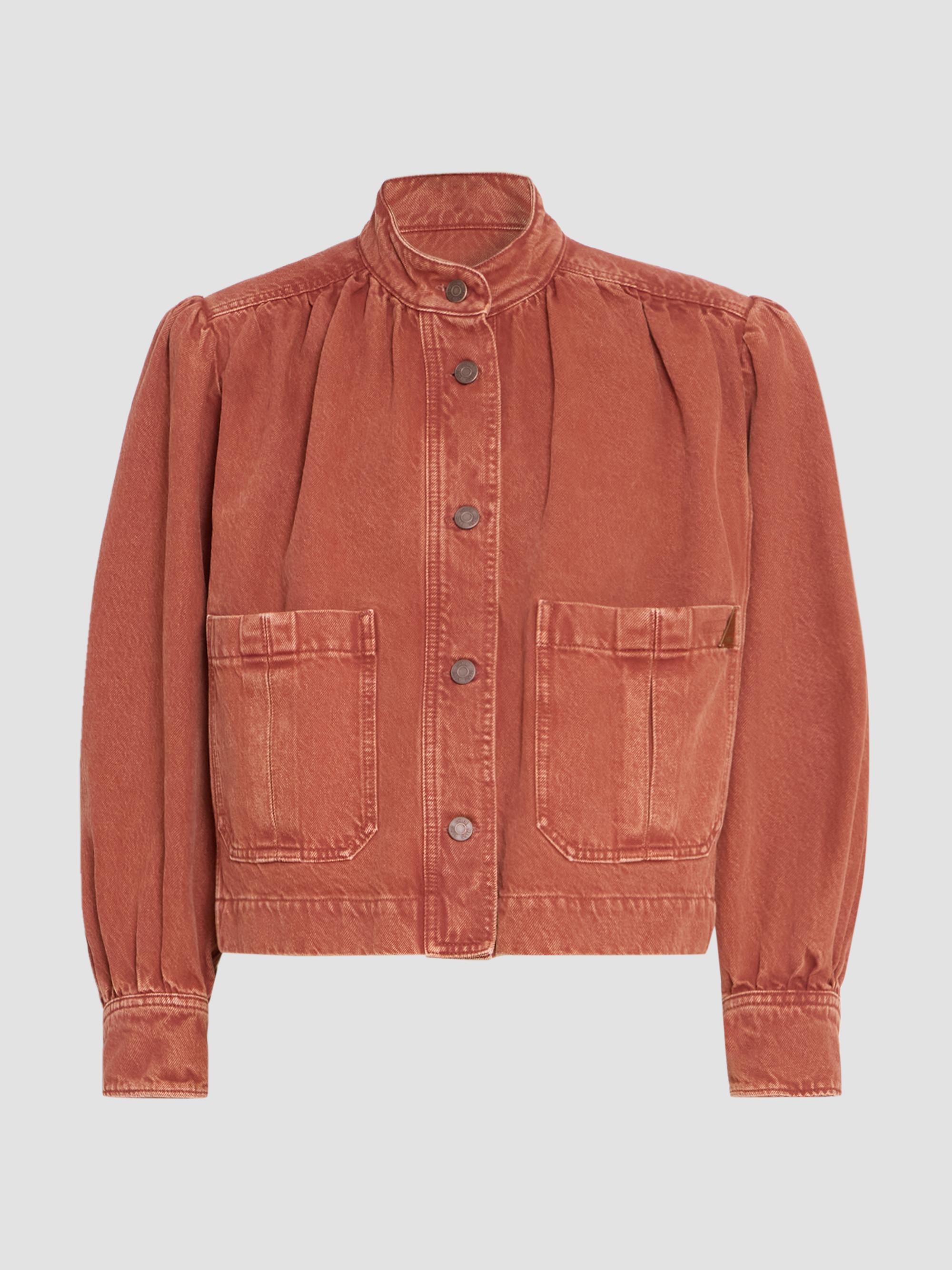 Chloé Stand-Collar Cotton Jacket | Saks Fifth Avenue
