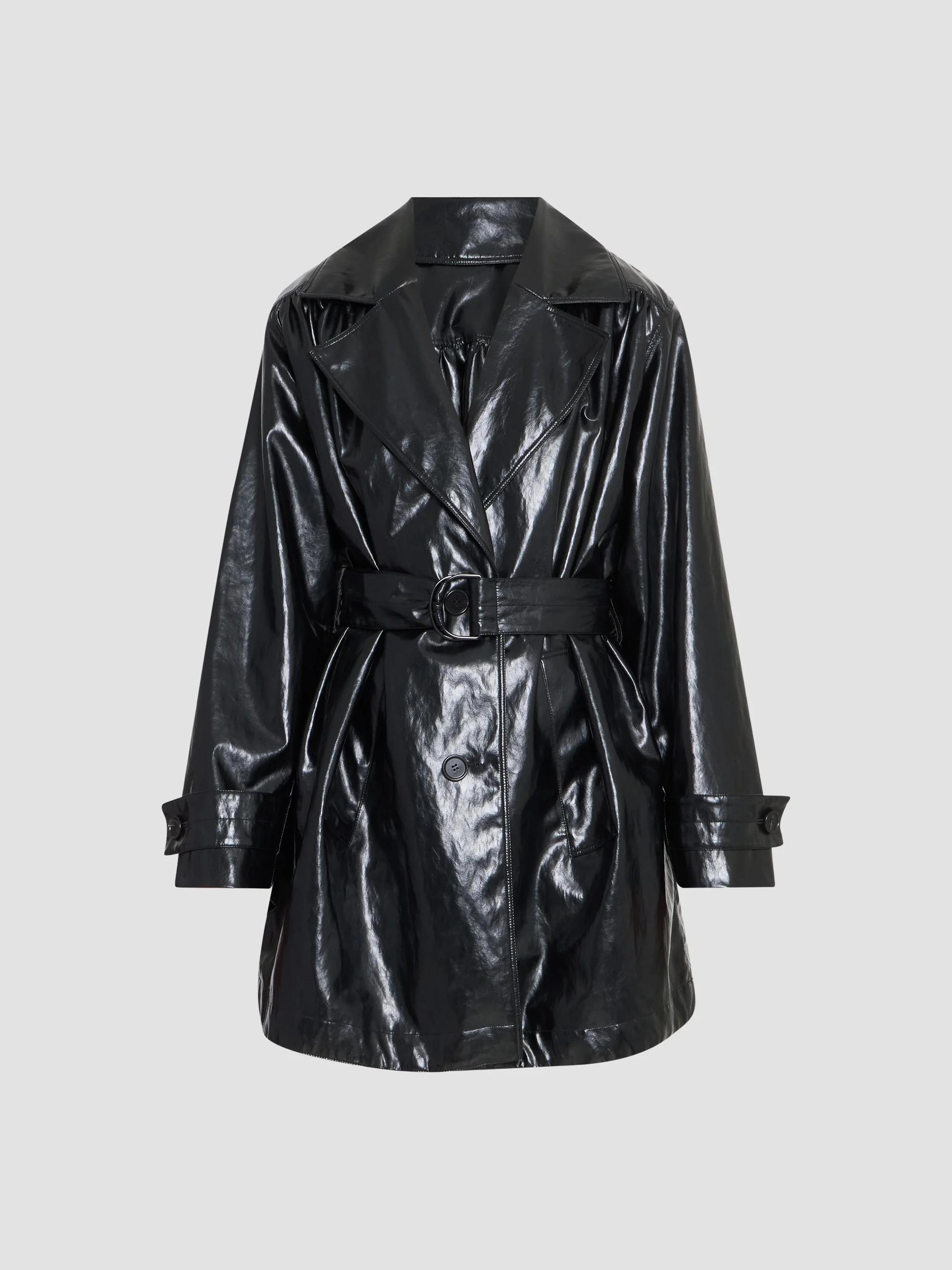 Chloé Double-Breasted Linen Riding Coat | Saks Fifth Avenue