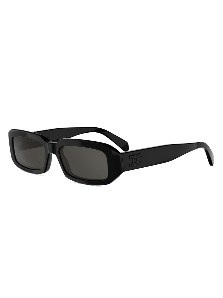 Celine Women's Triomphe 54mm Rectangular Sunglasses In Black