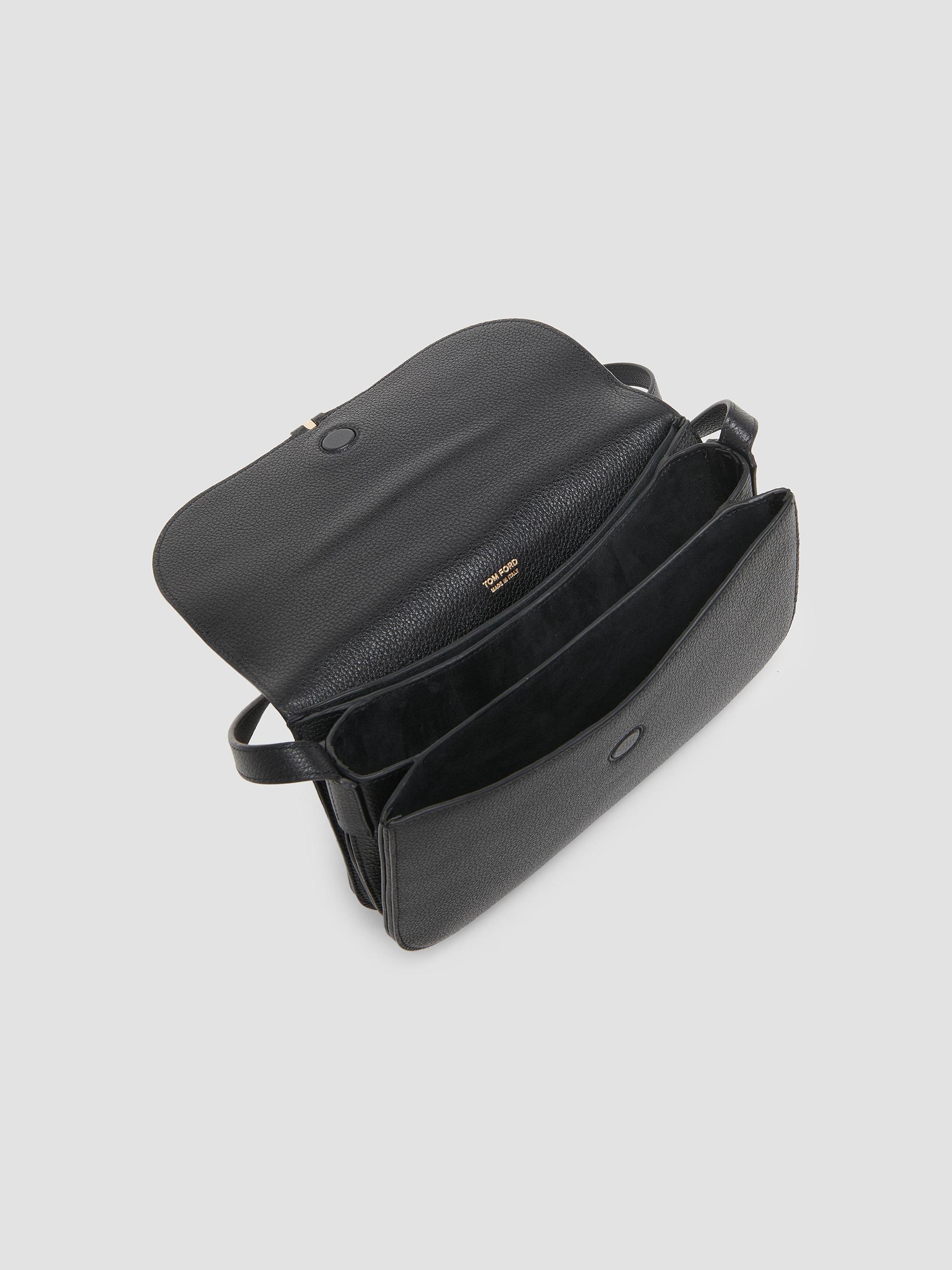 TOM FORD Women's Kara  Leather Crossbody Bag - Black | Thumbnail 3