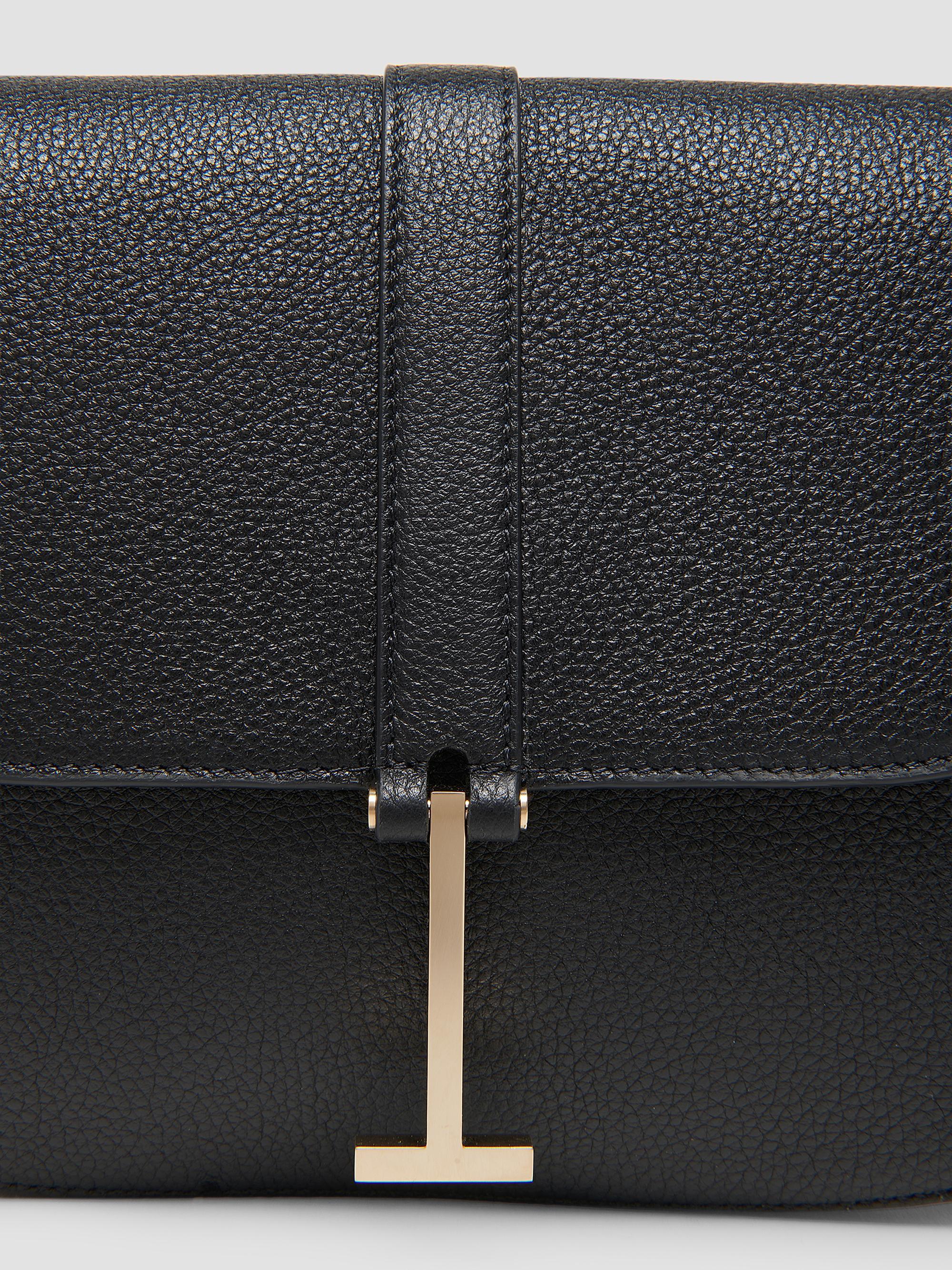 TOM FORD Women's Kara  Leather Crossbody Bag - Black | Thumbnail 4