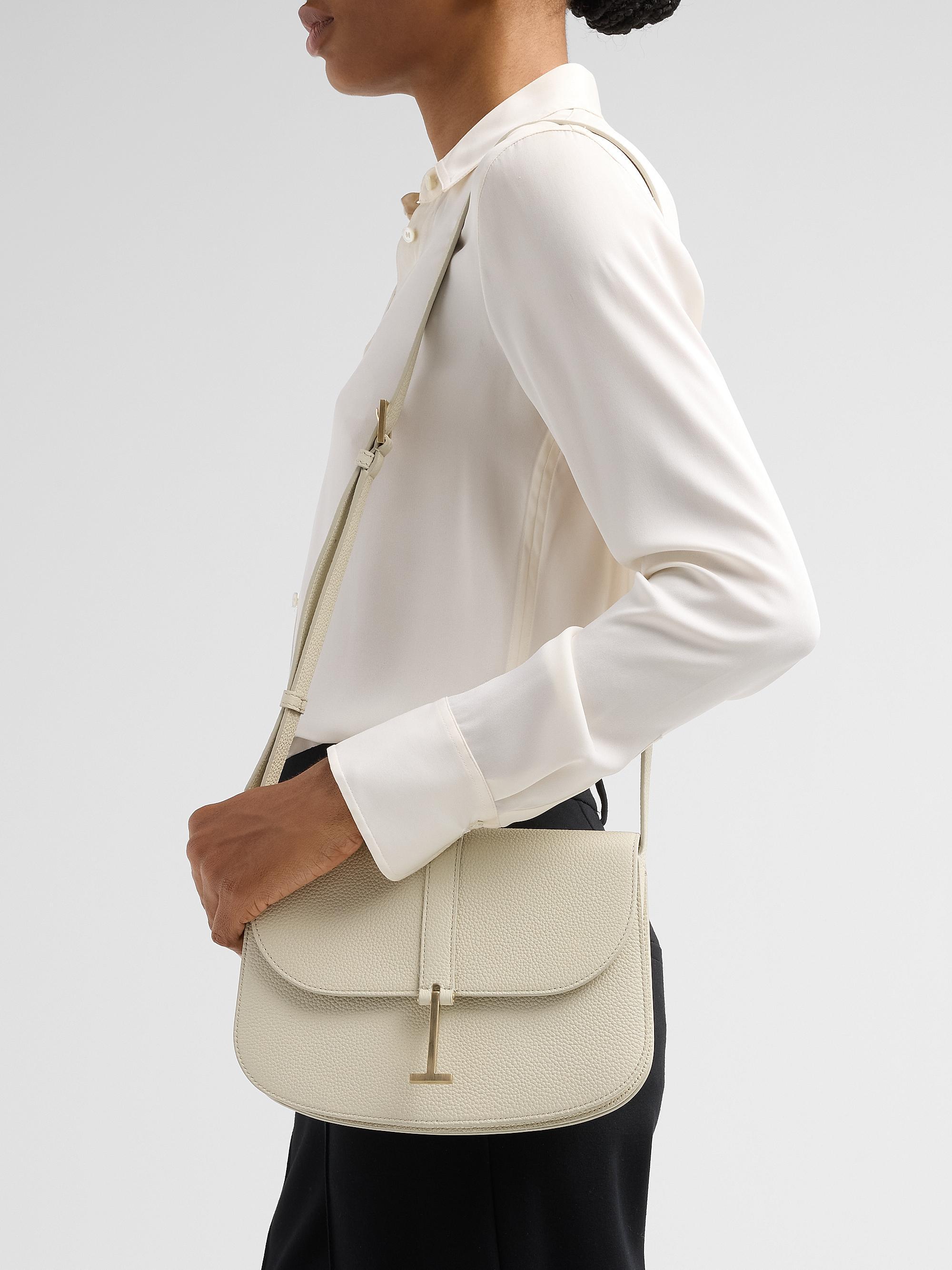 TOM FORD Women's Kara  Leather Crossbody Bag - Dove Grey | Thumbnail 2