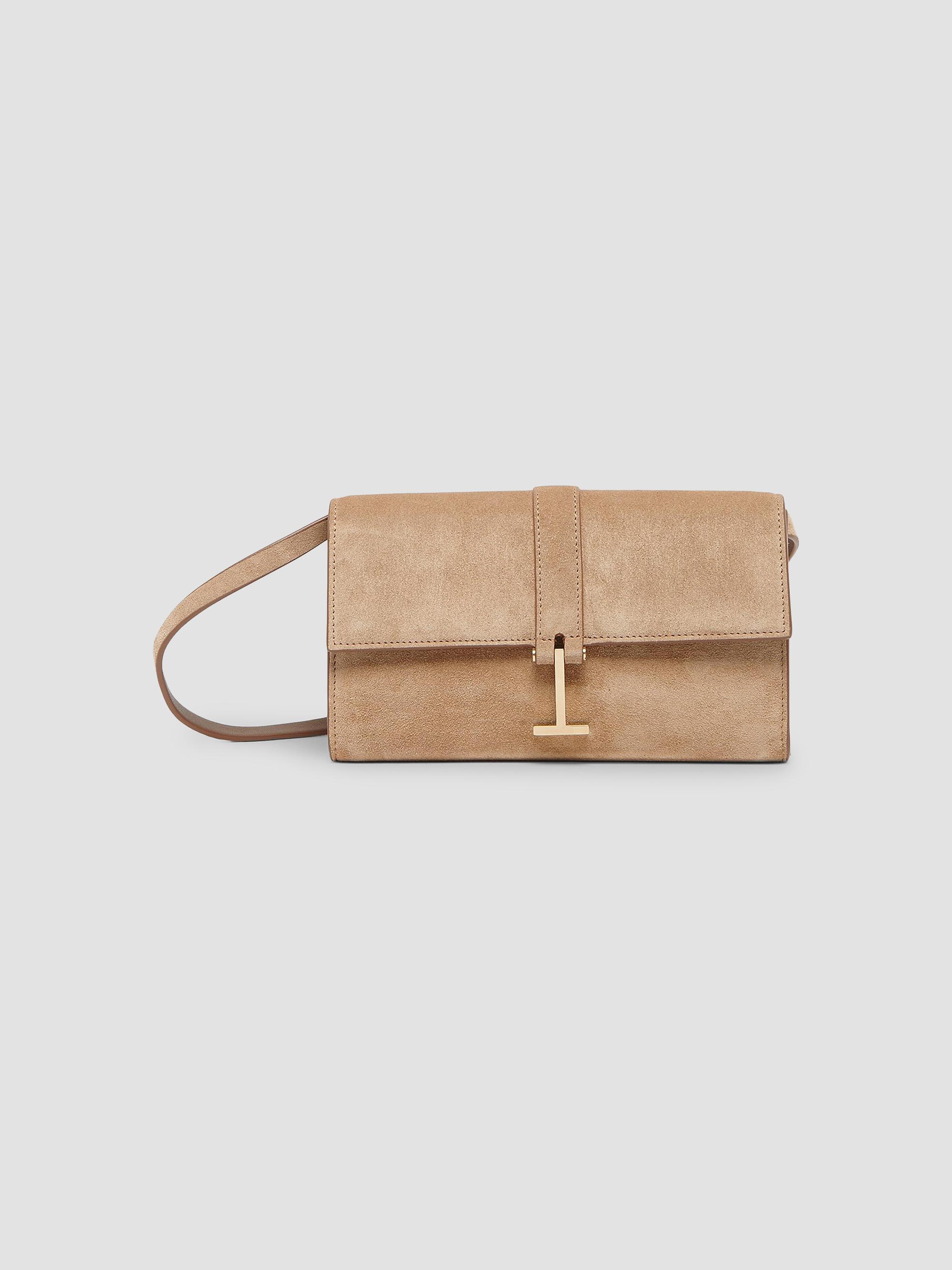 TOM FORD Women's Kara Suede Wallet-On-Chain - Amphora