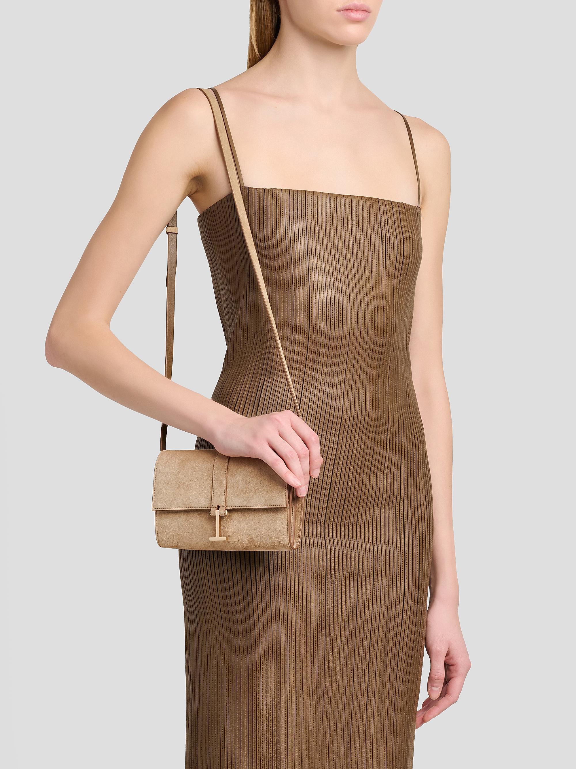 TOM FORD Women's Kara Suede Wallet-On-Chain - Amphora | Thumbnail 2
